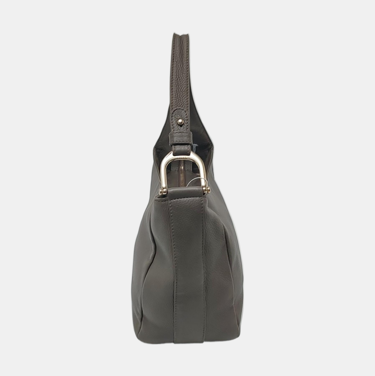 GUCCI Deep brown cowhide single shoulder bag Silver Hardware-(SKU)-952222113