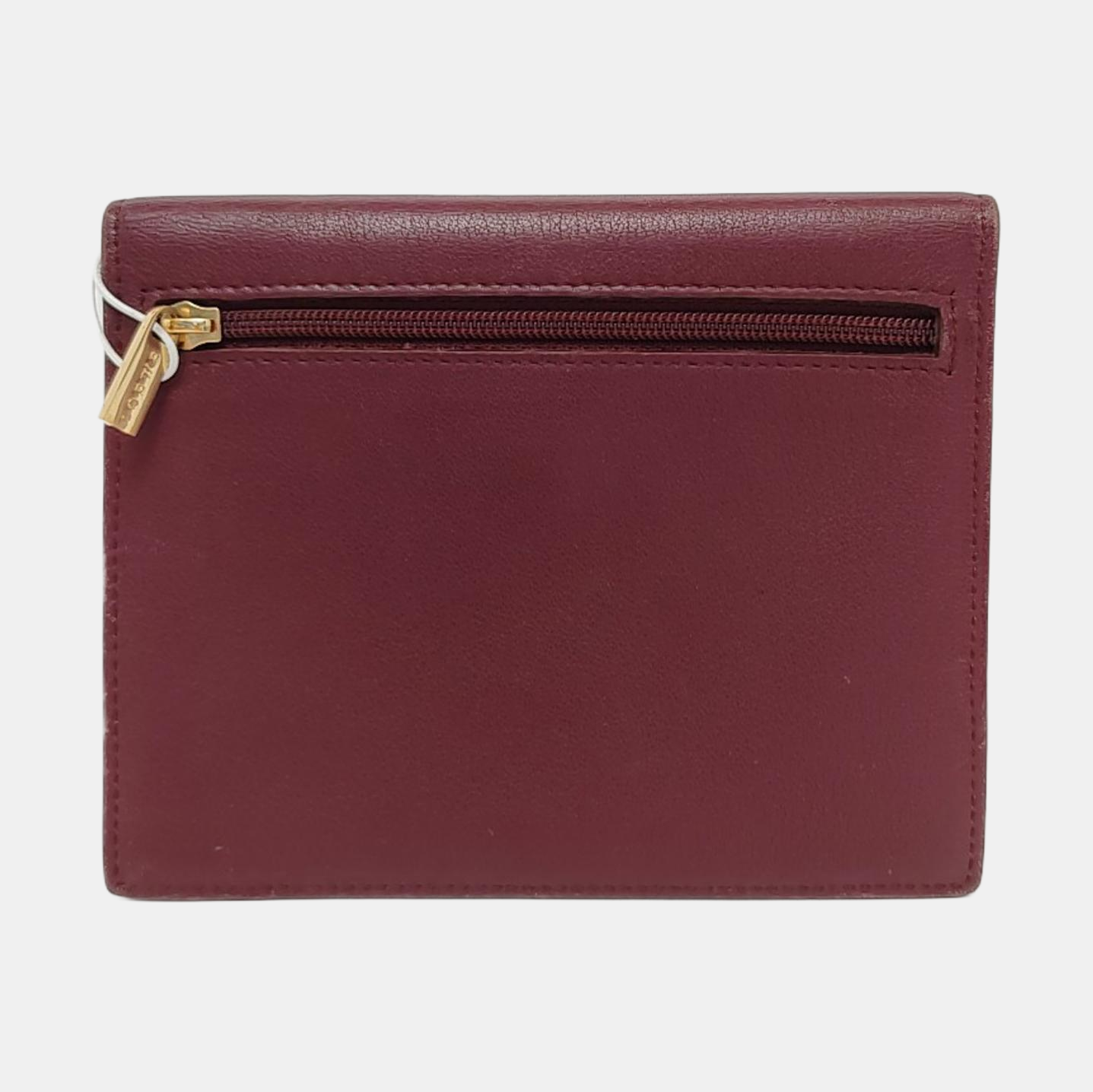 LOEWE Brown Suede Leather Wallet Golden hardware-(SKU)-952660066