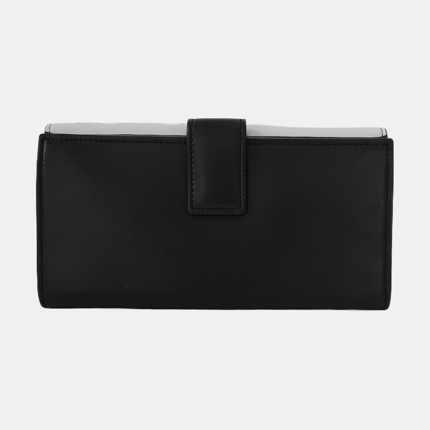 Alexander McQUEEN White Cowhide Wallet Silver Hardware-(SKU)-952748431