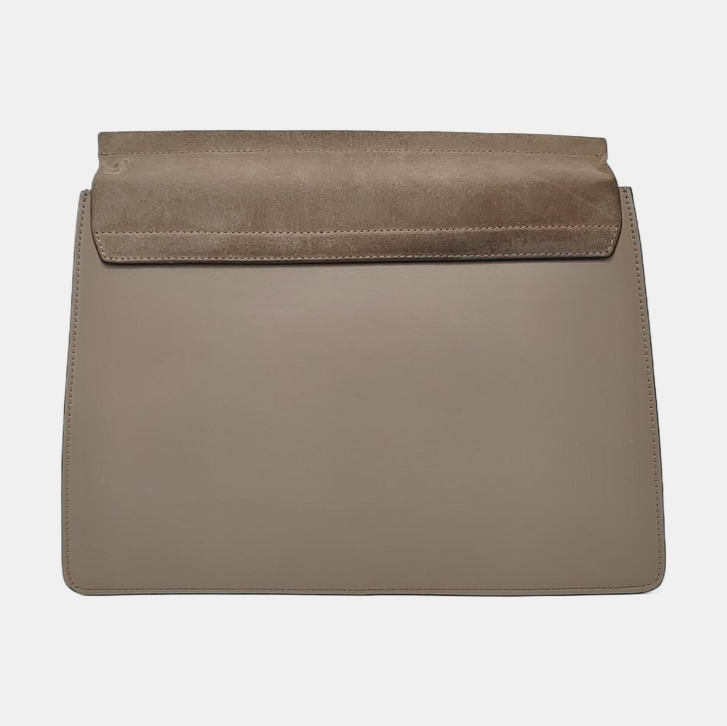 Chloé Faye Medium size Khaki Calf Leather Crossbody Shoulder Bag Golden hardware Removable shoulder strap-(SKU)-952757311