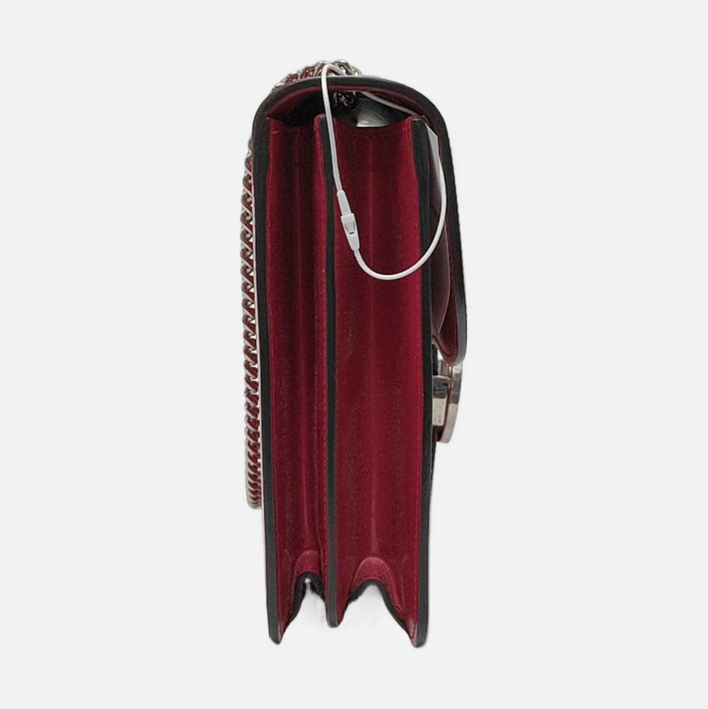 GUCCI Interlocking G Large size Fuchsia Leather Shoulder Tote Crossbody Bag Silver Hardware-(SKU)-953004708