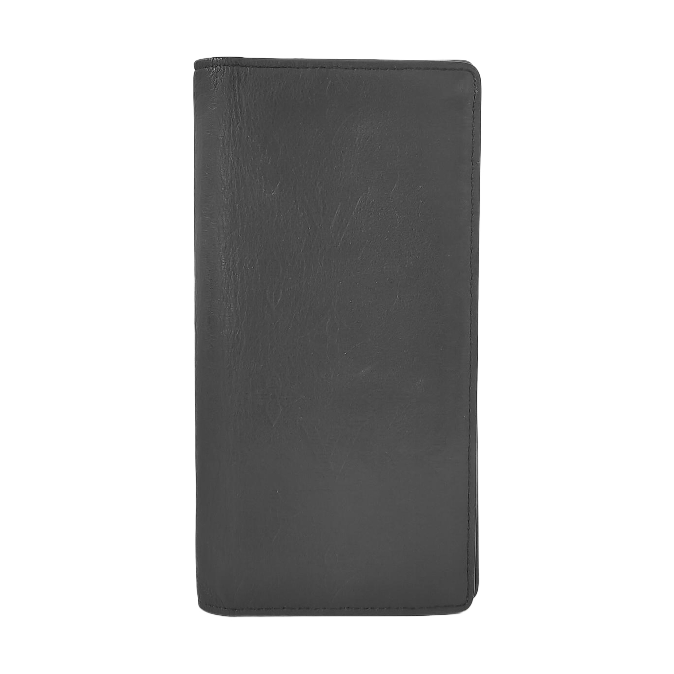 LOUIS VUITTON BRAZZA Black Cowhide Wallet Silver Hardware-(SKU)-953041663