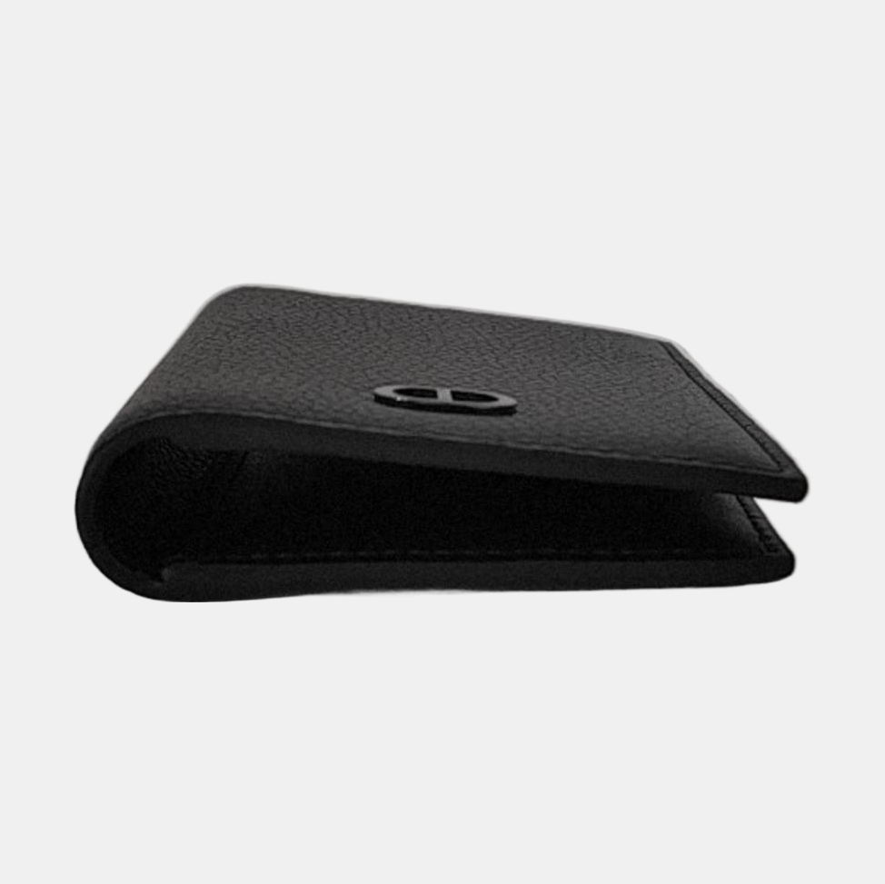 DIOR Black Cowhide Card Case-(SKU)-953190341