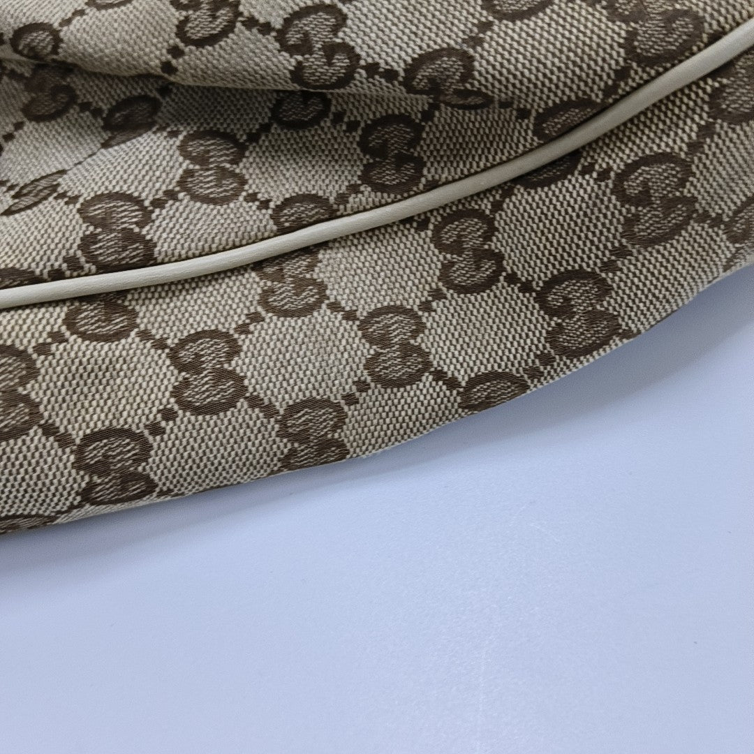 GUCCI Sukey Brown Canvas Monogram Handbag Single Shoulder Bag Golden hardware-(SKU)-953204844