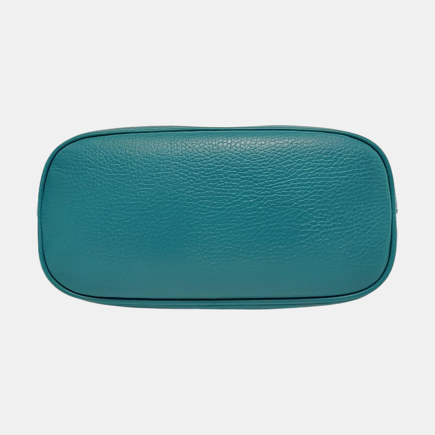 GUCCI DOME Blue Calf Leather Shoulder Bag Tote Golden hardware Removable shoulder strap-(SKU)-953375478