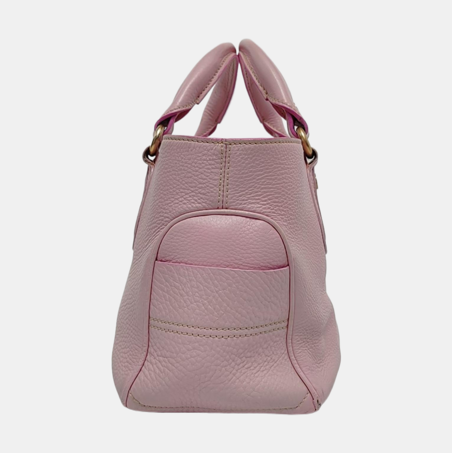 CELINE Tote bag Pink Leather Tote Bag Golden hardware-(SKU)-953701624