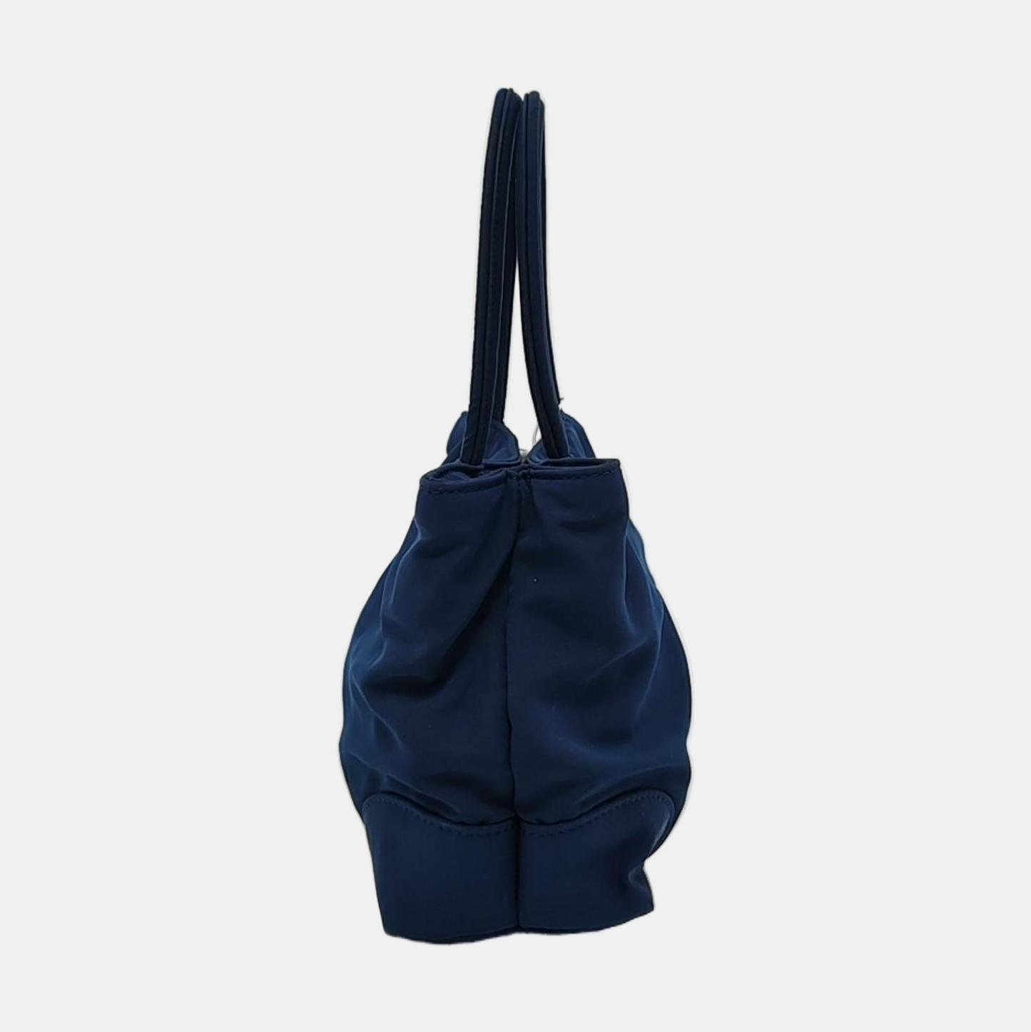BOTTEGA VENETA Tote bag Blue Nylon Quilted Handbag Silver Hardware Vintage model-(SKU)-953954713