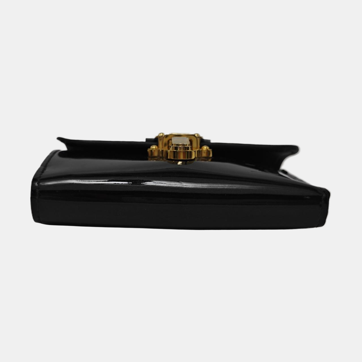 LOUIS VUITTON CHERRYWOOD Black Cowhide Monogram Wallet Golden hardware-(SKU)-949892288