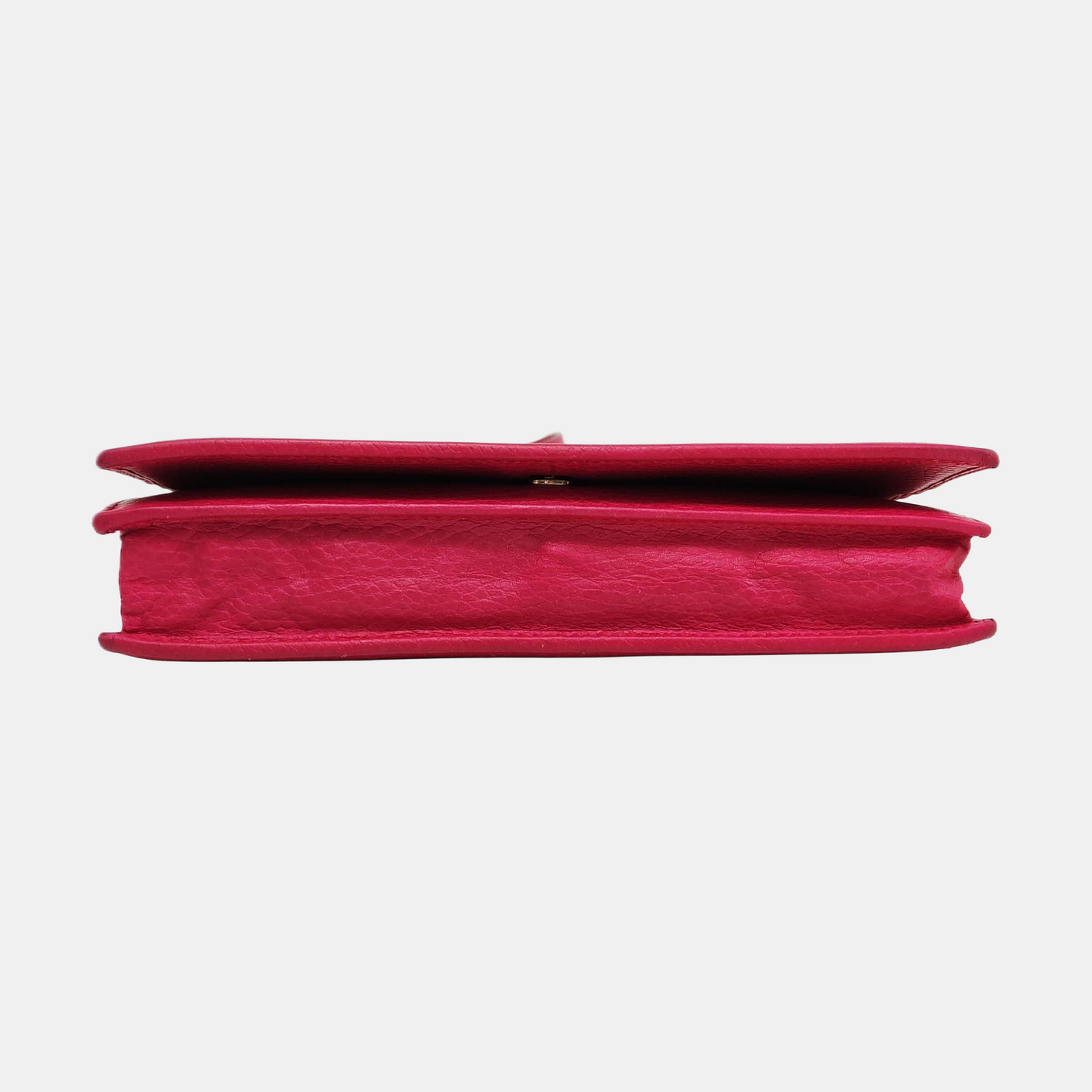 GUCCI Swing Fuchsia Pink Leather Crossbody Shoulder Bag Golden hardware Removable shoulder strap-(SKU)-954330467