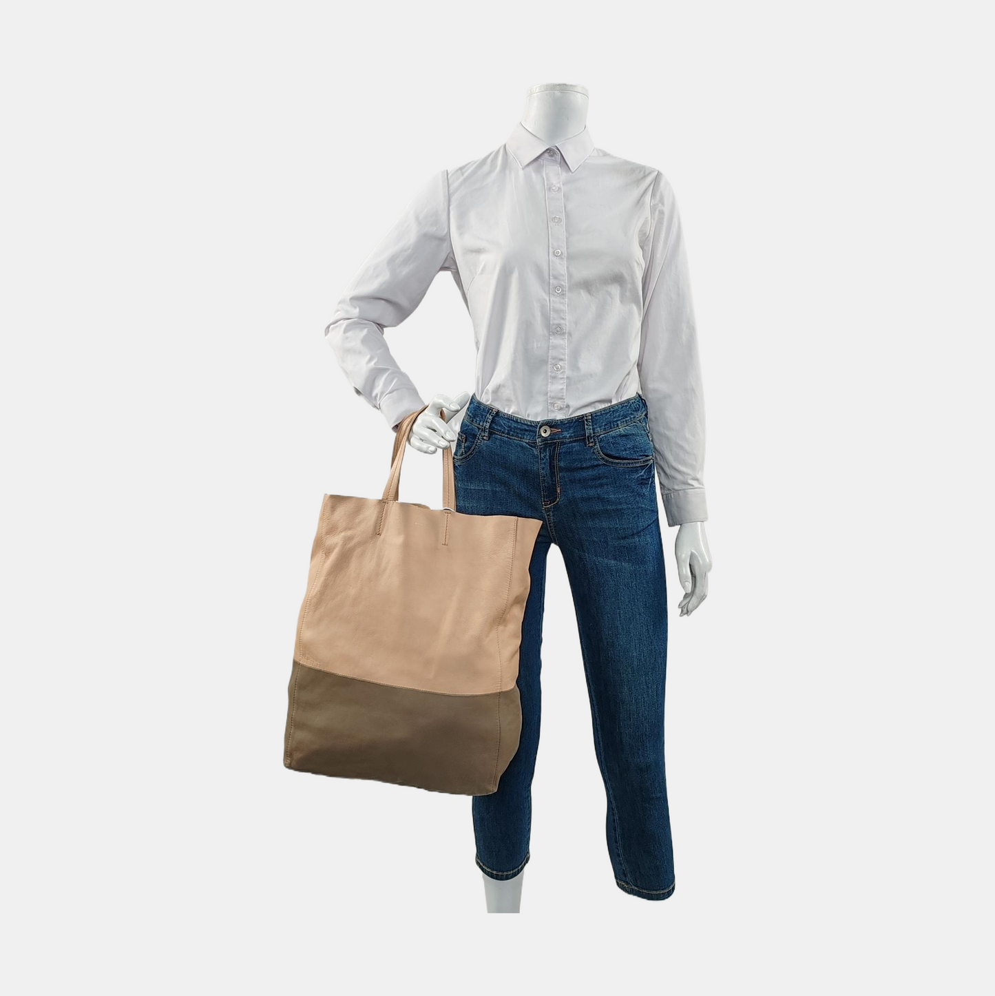 CELINE VERTICAL CABAS Colorful Leather Handbag Single Shoulder Bag Golden hardware-(SKU)-954467809