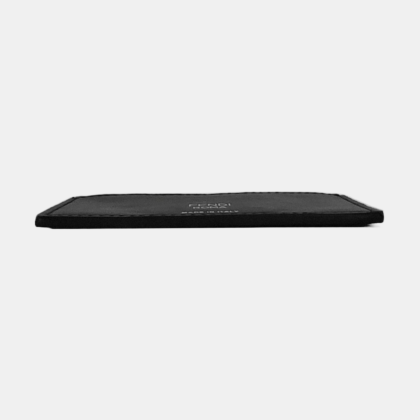 FENDI Black Coated Canvas Card Case-(SKU)-939813905