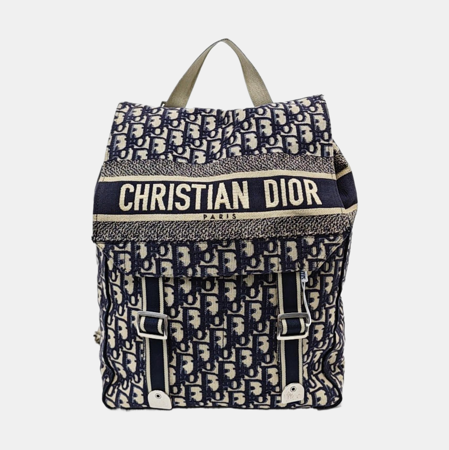 DIOR Diorcamp Blue Canvas Backpack-(SKU)-954461793