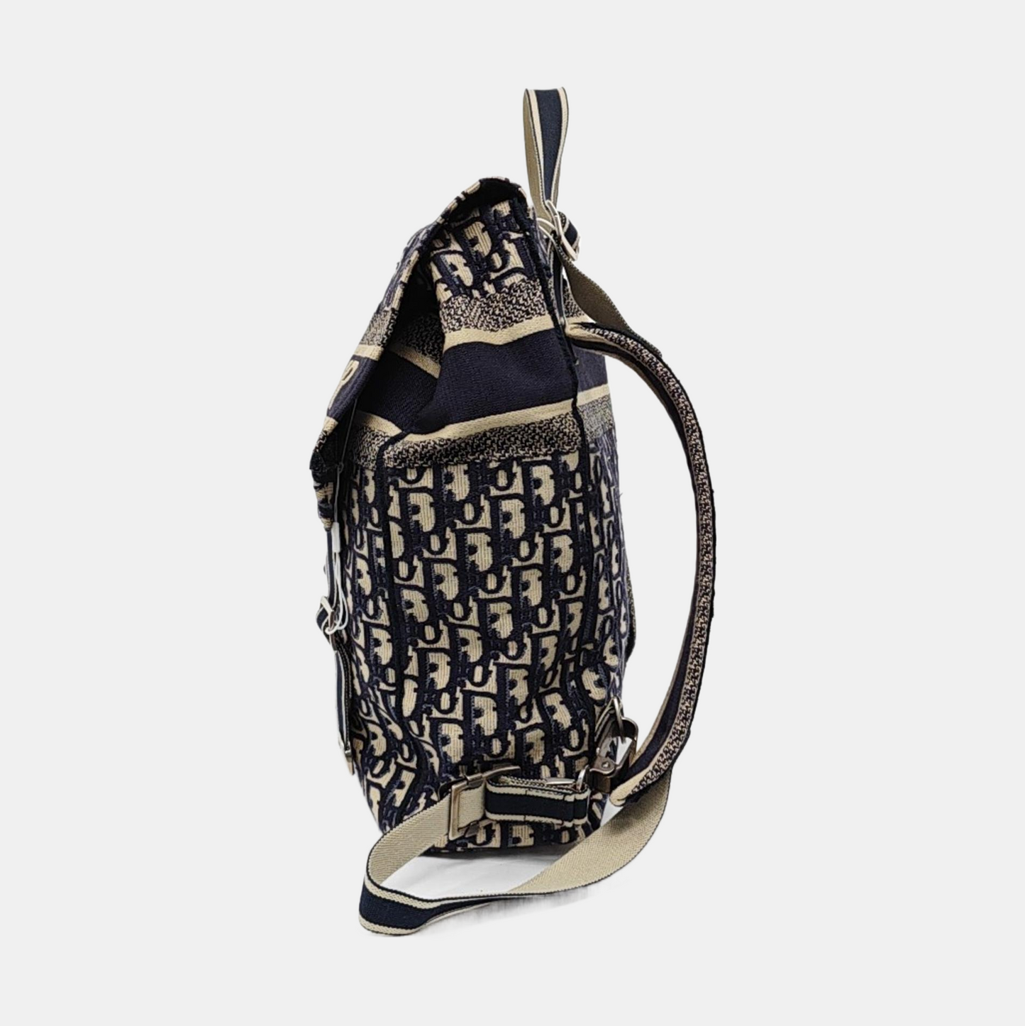 DIOR Diorcamp Blue Canvas Backpack-(SKU)-954461793