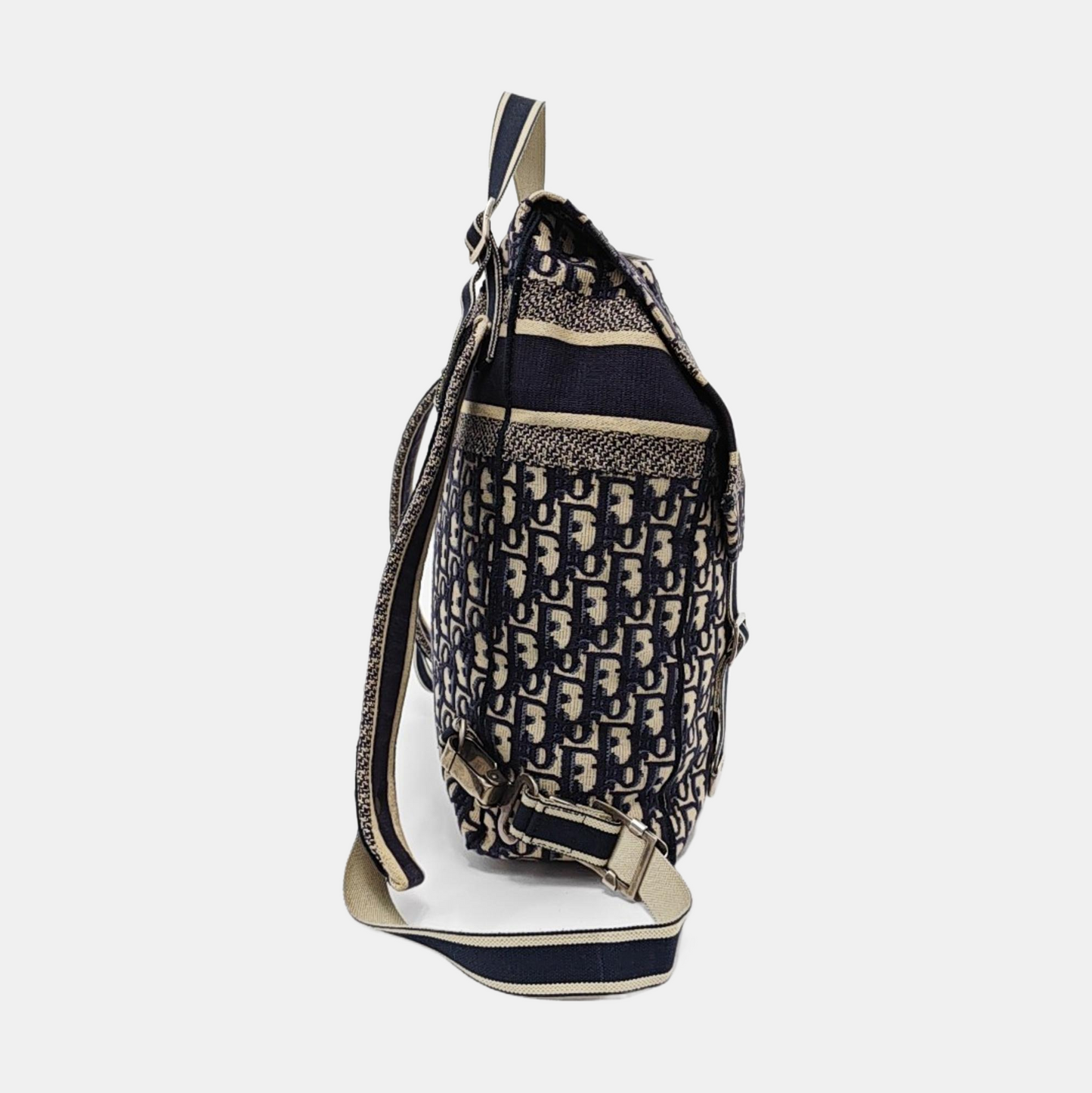 DIOR Diorcamp Blue Canvas Backpack-(SKU)-954461793