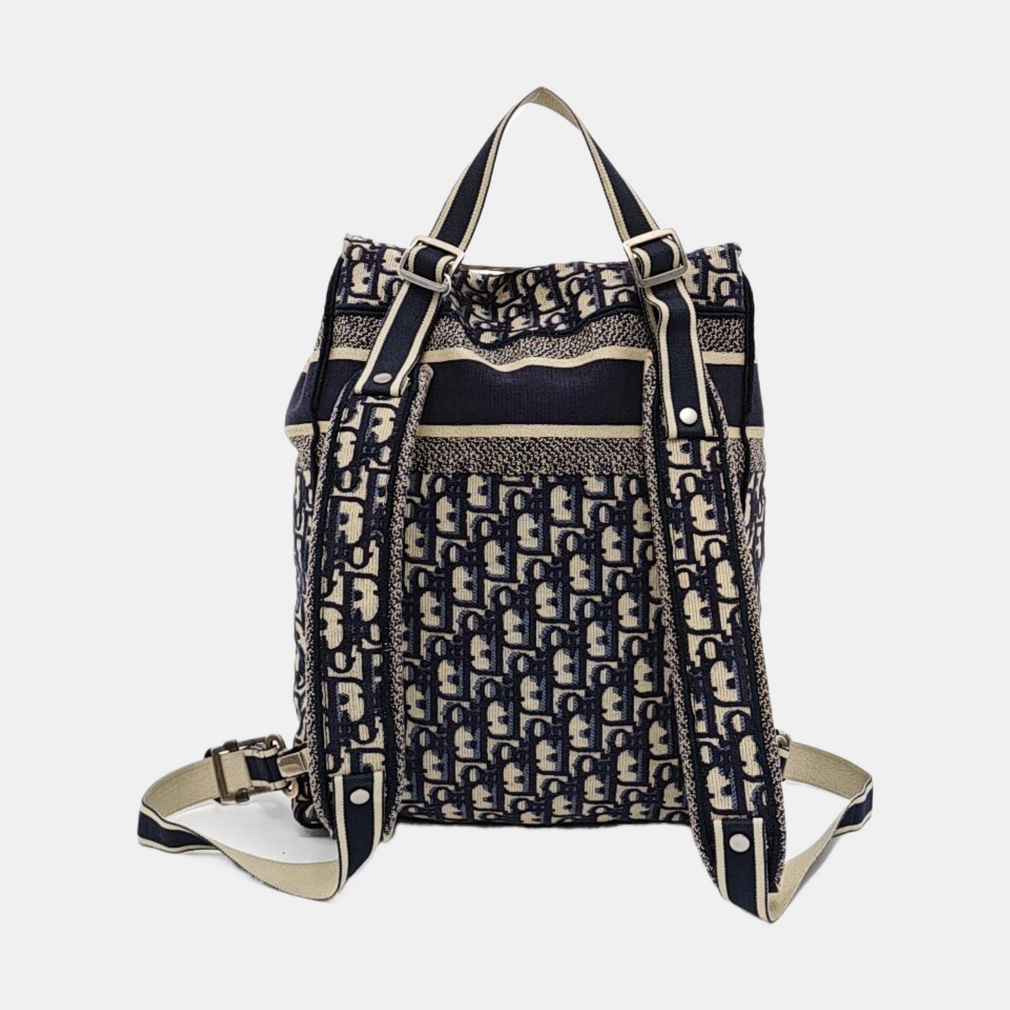 DIOR Diorcamp Blue Canvas Backpack-(SKU)-954461793