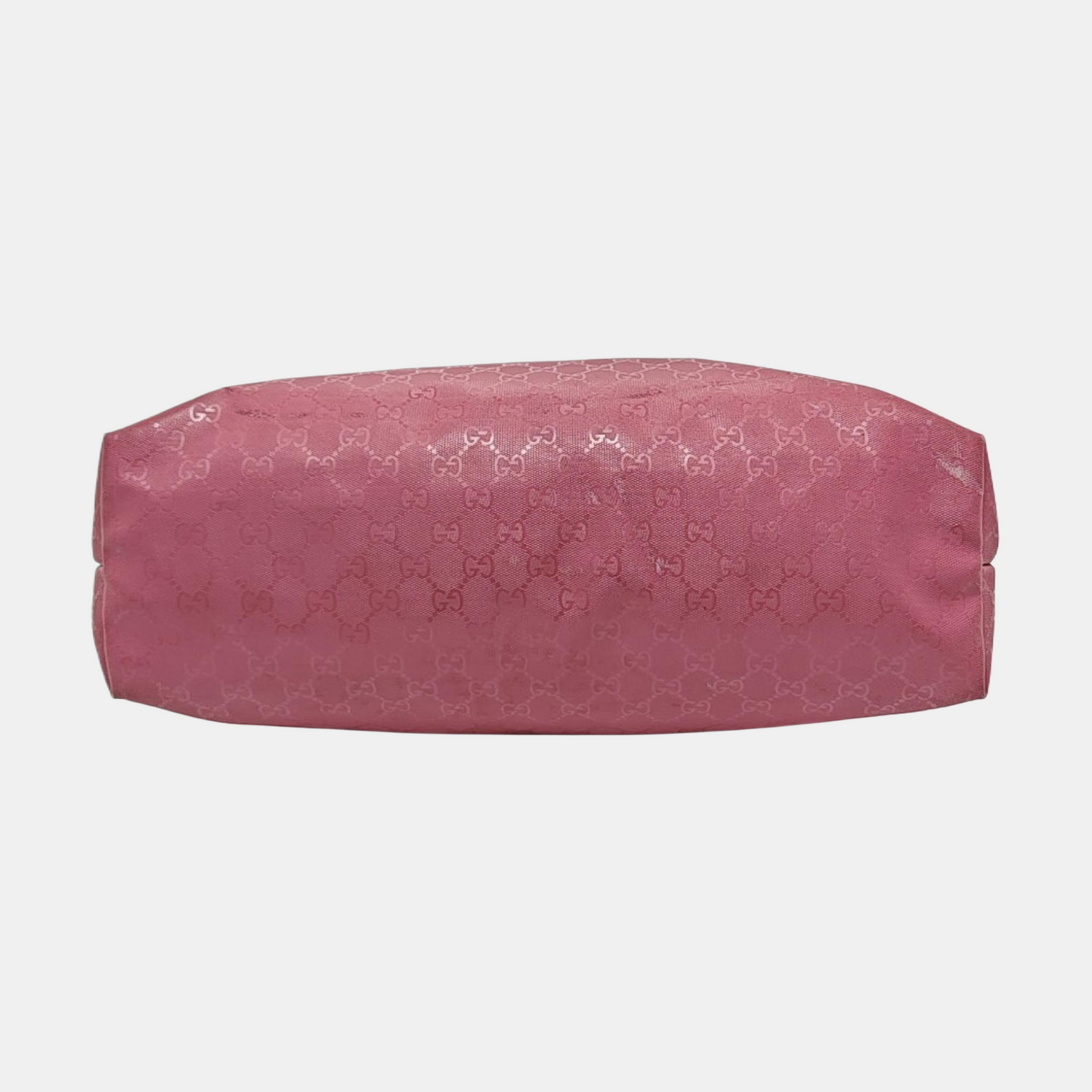 GUCCI GG Imprime Pink Coated Canvas Monogram Single Shoulder Bag Golden hardware-(SKU)-953705541