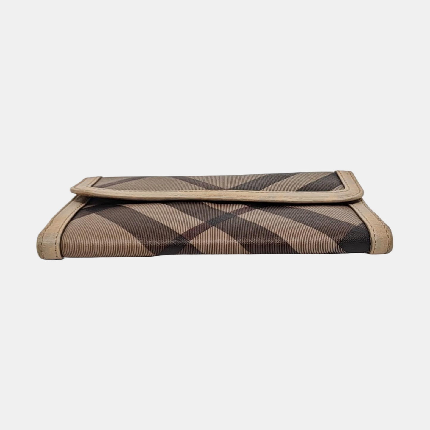 BURBERRY Multicolor Canvas Wallet Silver Hardware-(SKU)-954320481