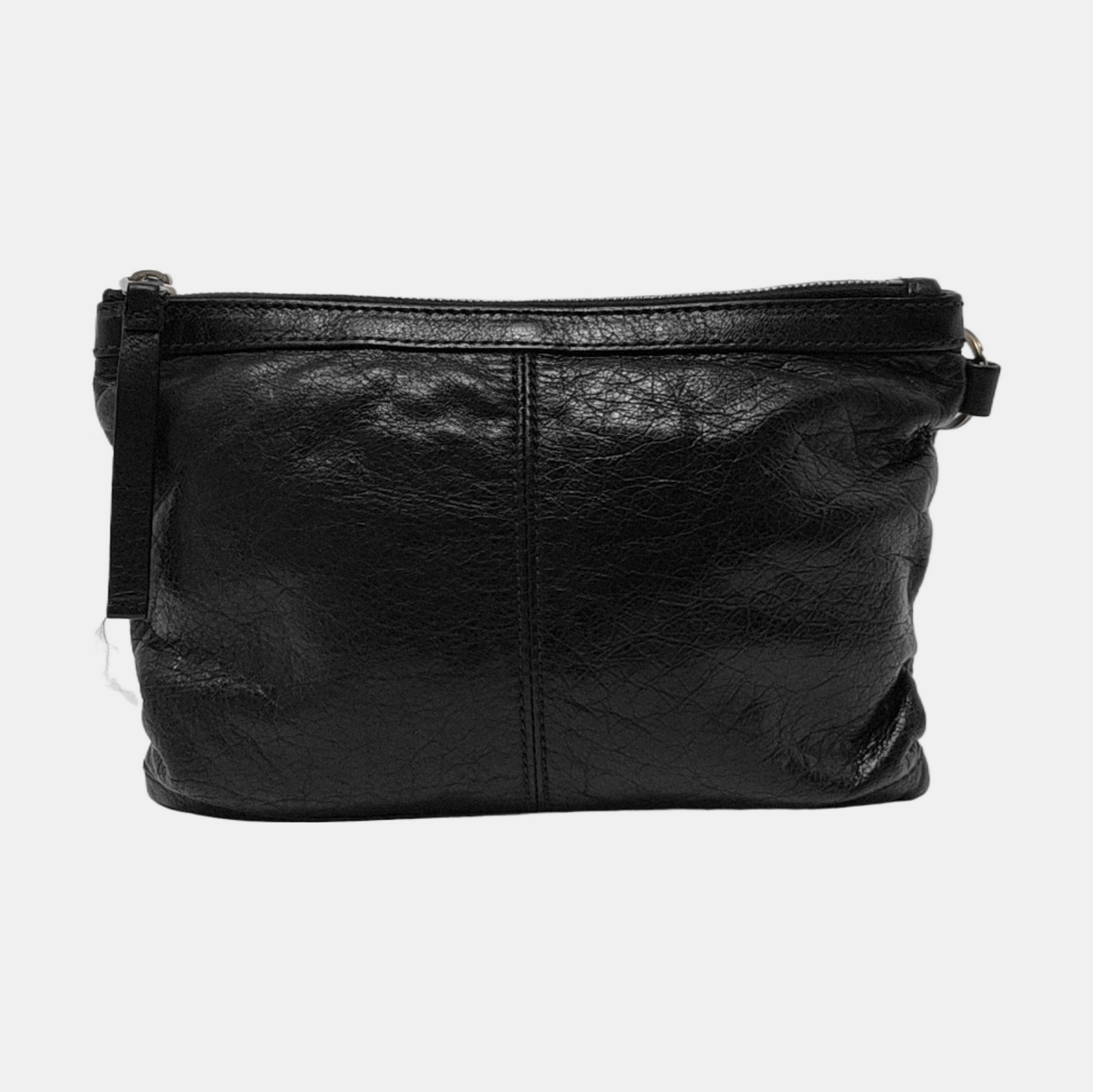 BALENCIAGA Classic City Black Sheepskin Studs Motorcycle Bag Handbag Crossbody Bag Single Shoulder Bag Silver Hardware-(SKU)-954613543
