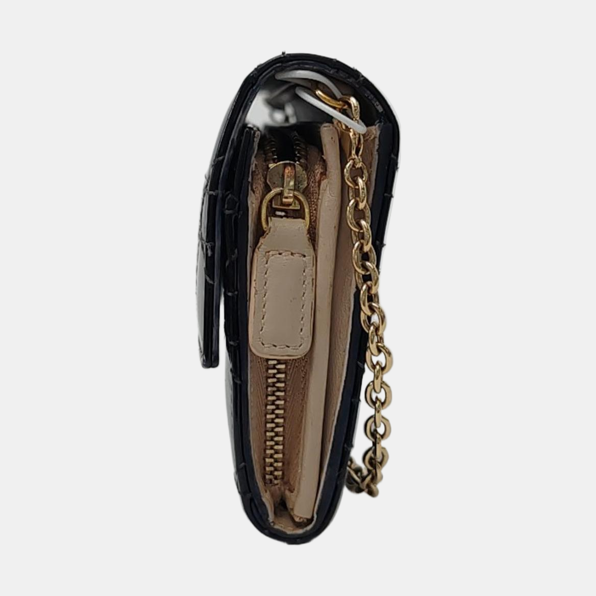 DIOR Lady Dior Black Patent Leather Wicker Pattern Quilted Handbag Golden hardware-(SKU)-954980495