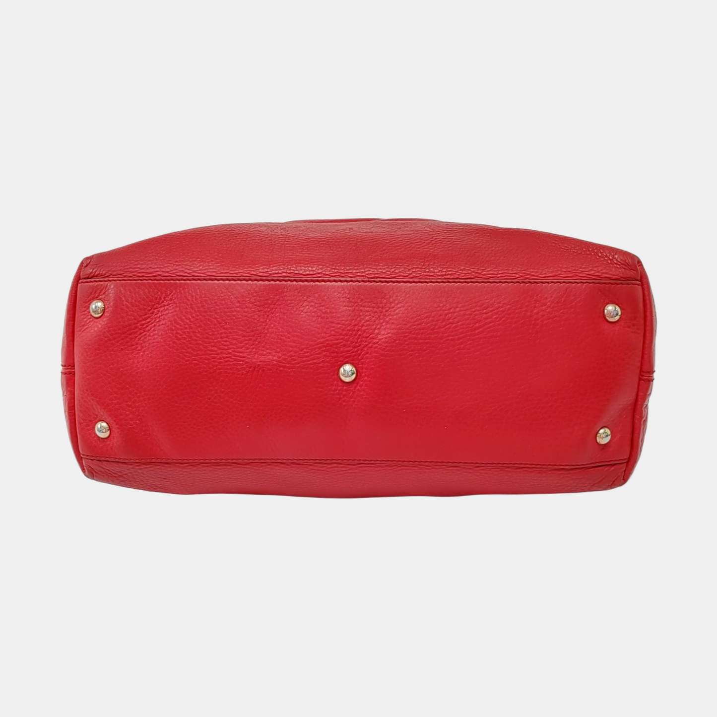 GUCCI Tote bag Red Cowhide Fringe Tote Bag Single Shoulder Bag Golden hardware-(SKU)-954793902