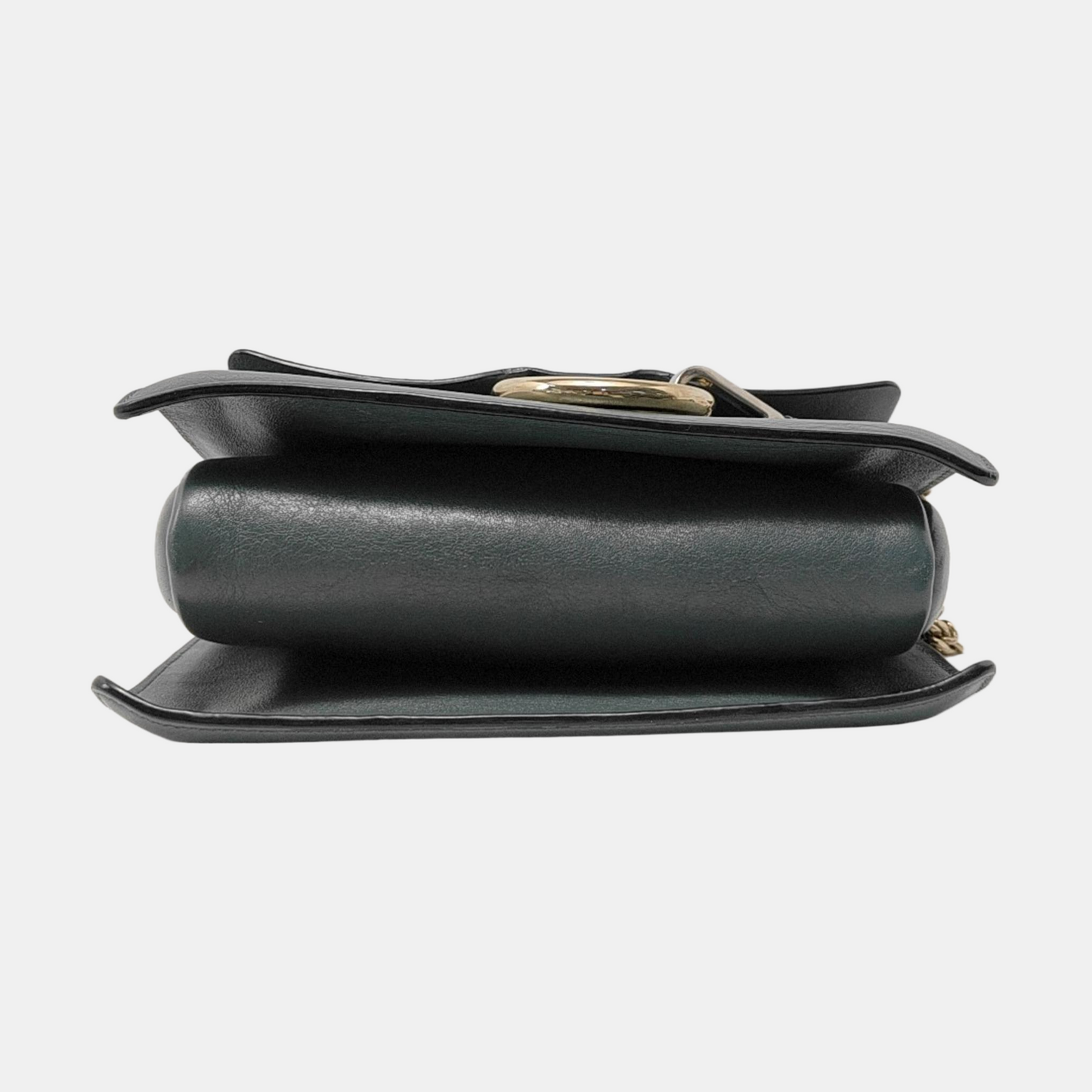 Chloé Faye Small size Haze Blue Calfskin Single Shoulder Bag Crossbody Bag Golden hardware-(SKU)-949108541