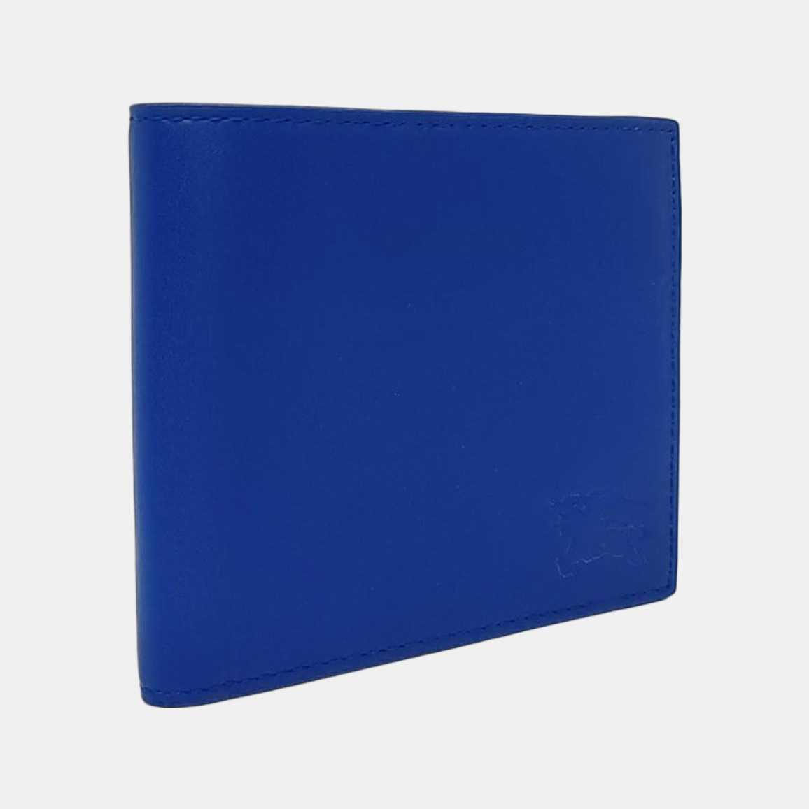 BURBERRY Blue Leather Wallet-(SKU)-954867784