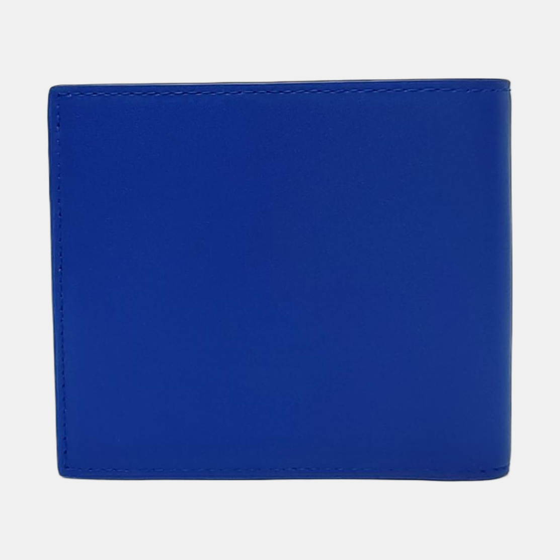 BURBERRY Blue Leather Wallet-(SKU)-954867784