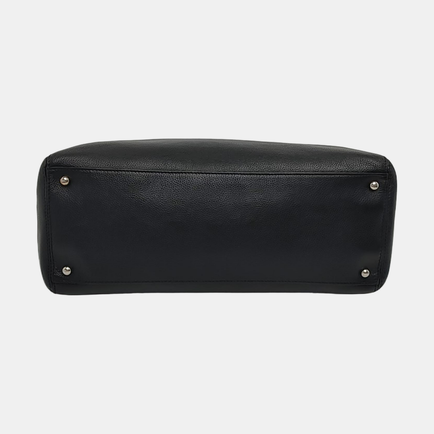 CHANEL CERF Black Calfskin Leather Shoulder Bag with Removable Strap-(SKU)-954658112