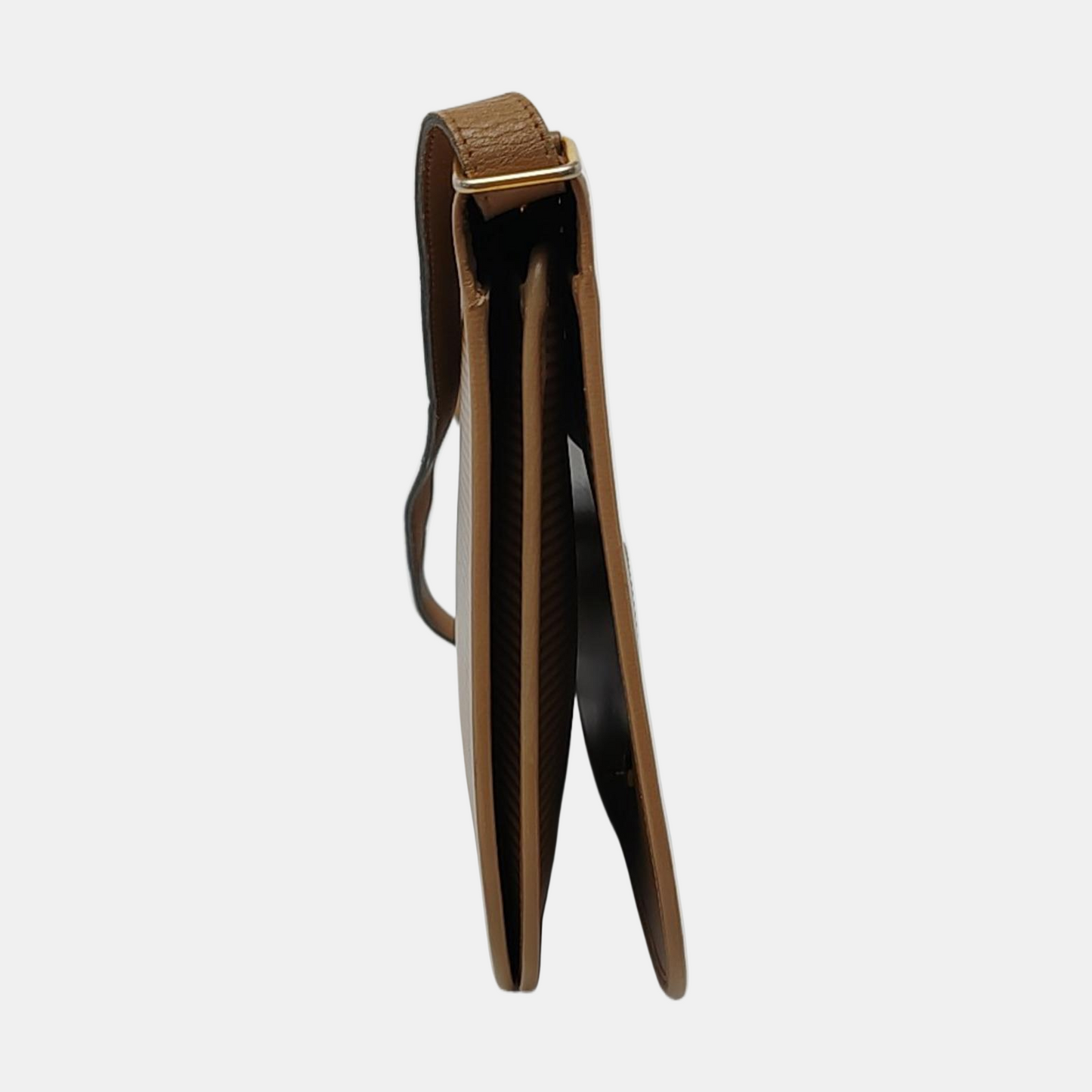 YSL Khaki Cowhide Crossbody Single Shoulder Bag Removable shoulder strap-(SKU)-955059739