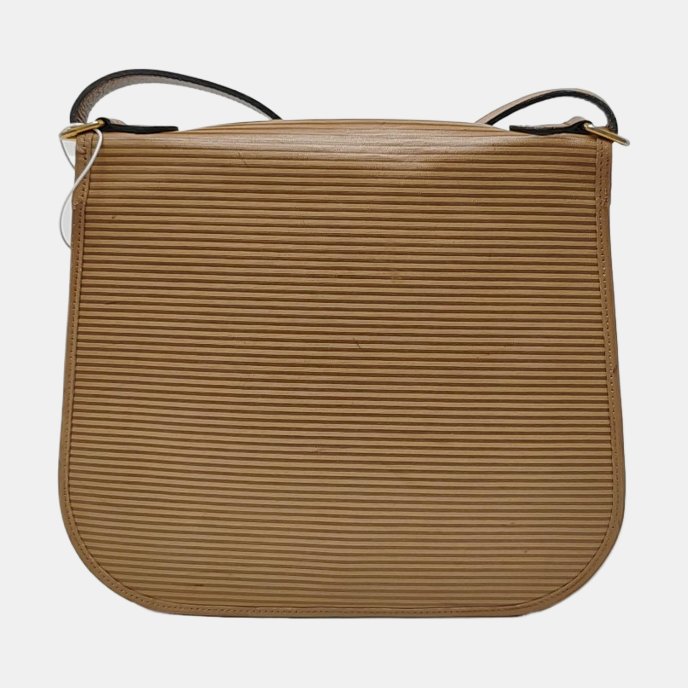 YSL Khaki Cowhide Crossbody Single Shoulder Bag Removable shoulder strap-(SKU)-955059739