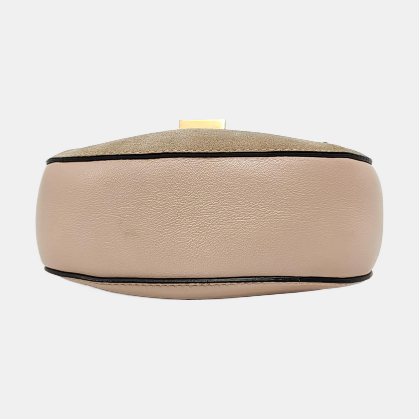 Chloé Drew mini Pink Cowhide Piglet Bag Single Shoulder Bag Golden hardware-(SKU)-955378540