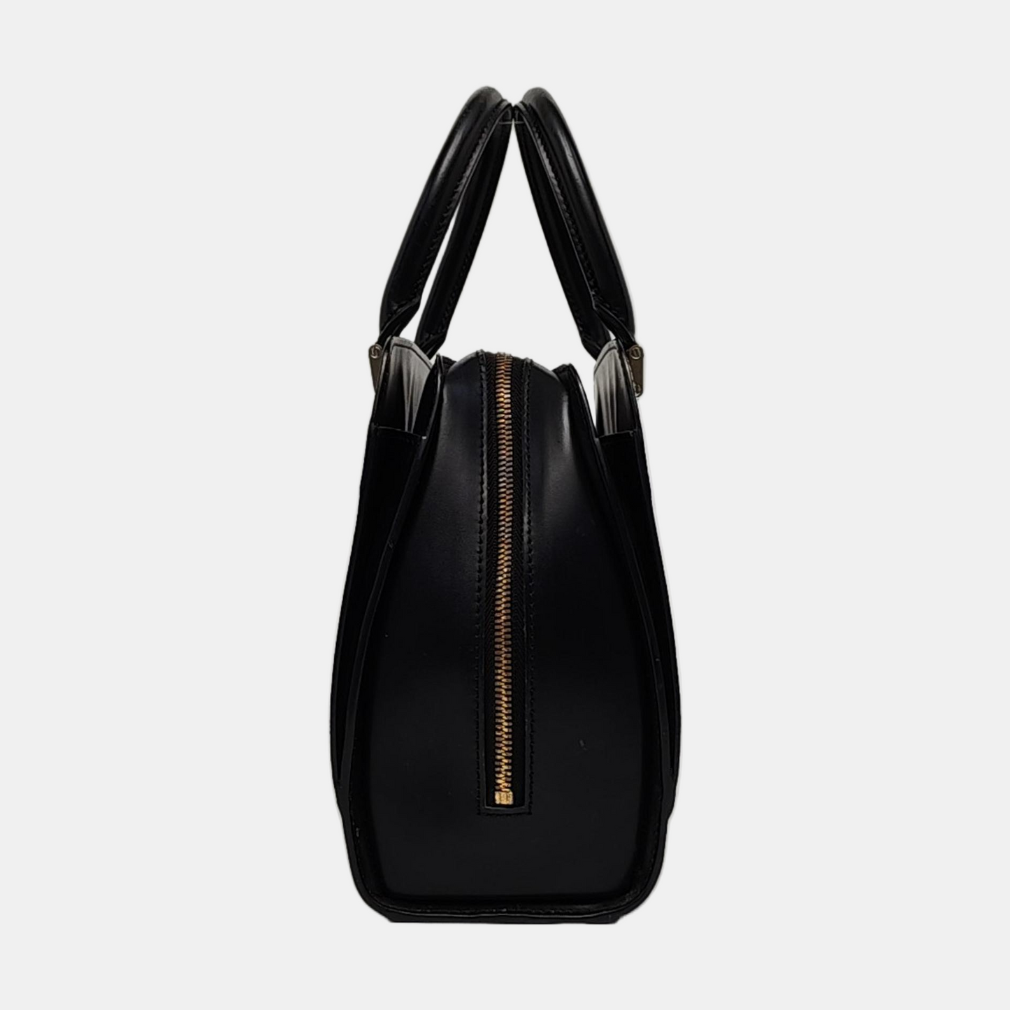 LOUIS VUITTON PONNEUF Small size BlackEPI牛皮水波纹Handheld包 Golden hardware Vintage model-(SKU)-955324453
