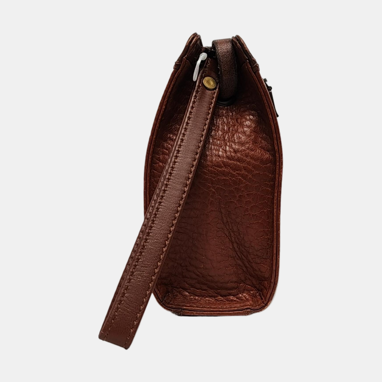 BURBERRY Caramel Leather Single Shoulder Bag Handbag Brown Hardware Removable shoulder strap-(SKU)-955601715