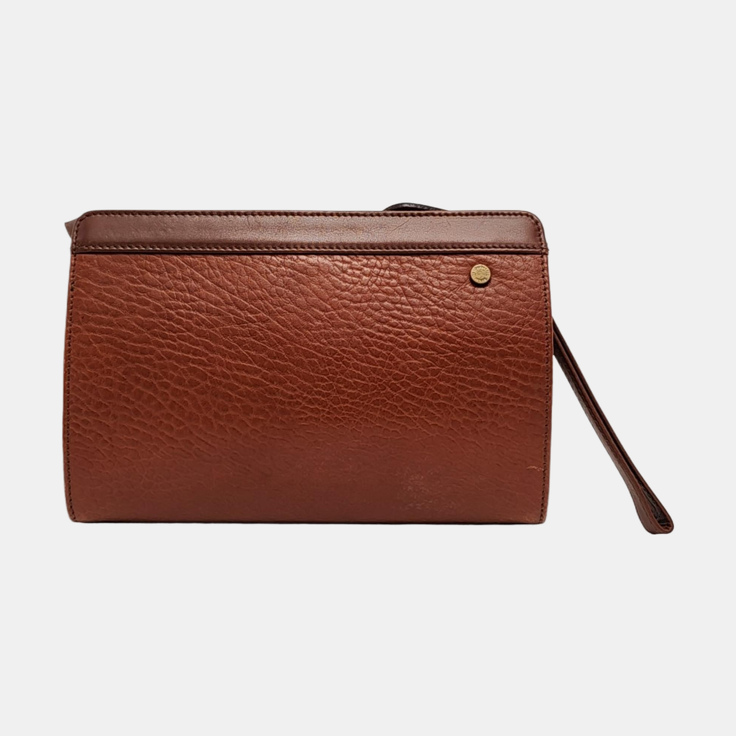 BURBERRY Caramel Leather Single Shoulder Bag Handbag Brown Hardware Removable shoulder strap-(SKU)-955601715
