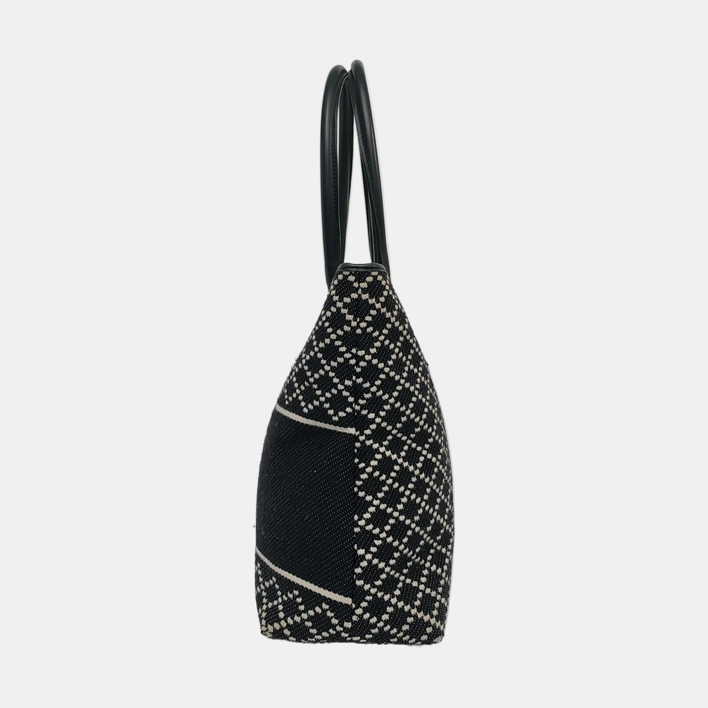 GUCCI Princy Black Fabric Jacquard Single Shoulder Bag Golden hardware-(SKU)-955712235