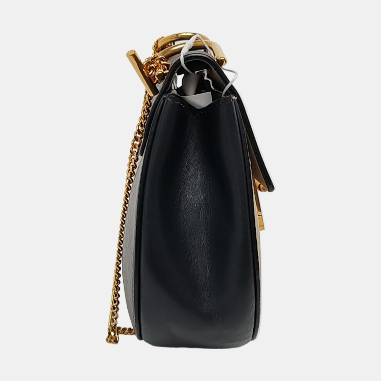 Chloé Drew Medium size Beige Cowhide Piglet Bag with Shoulder and Crossbody Strap Golden hardware-(SKU)-955598189