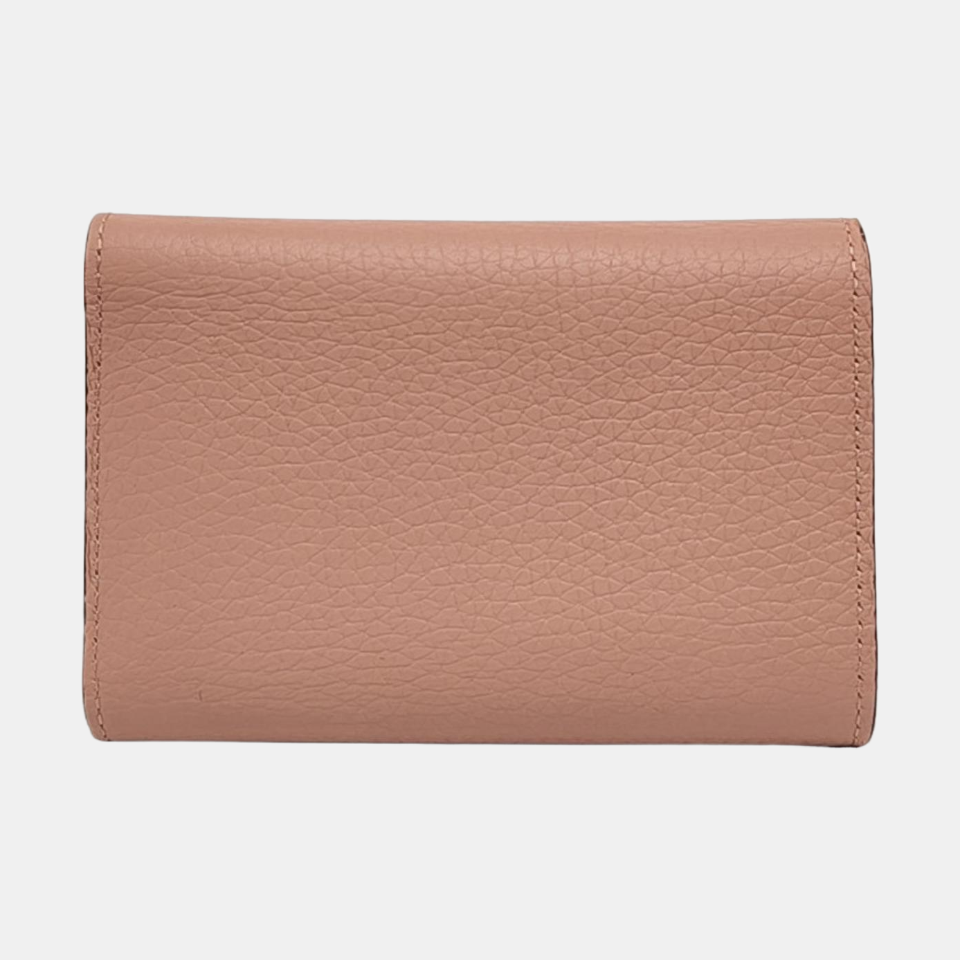 LOUIS VUITTON CAPUCINES Nude Pink Cow Leather Wallet Silver Hardware-(SKU)-955686743