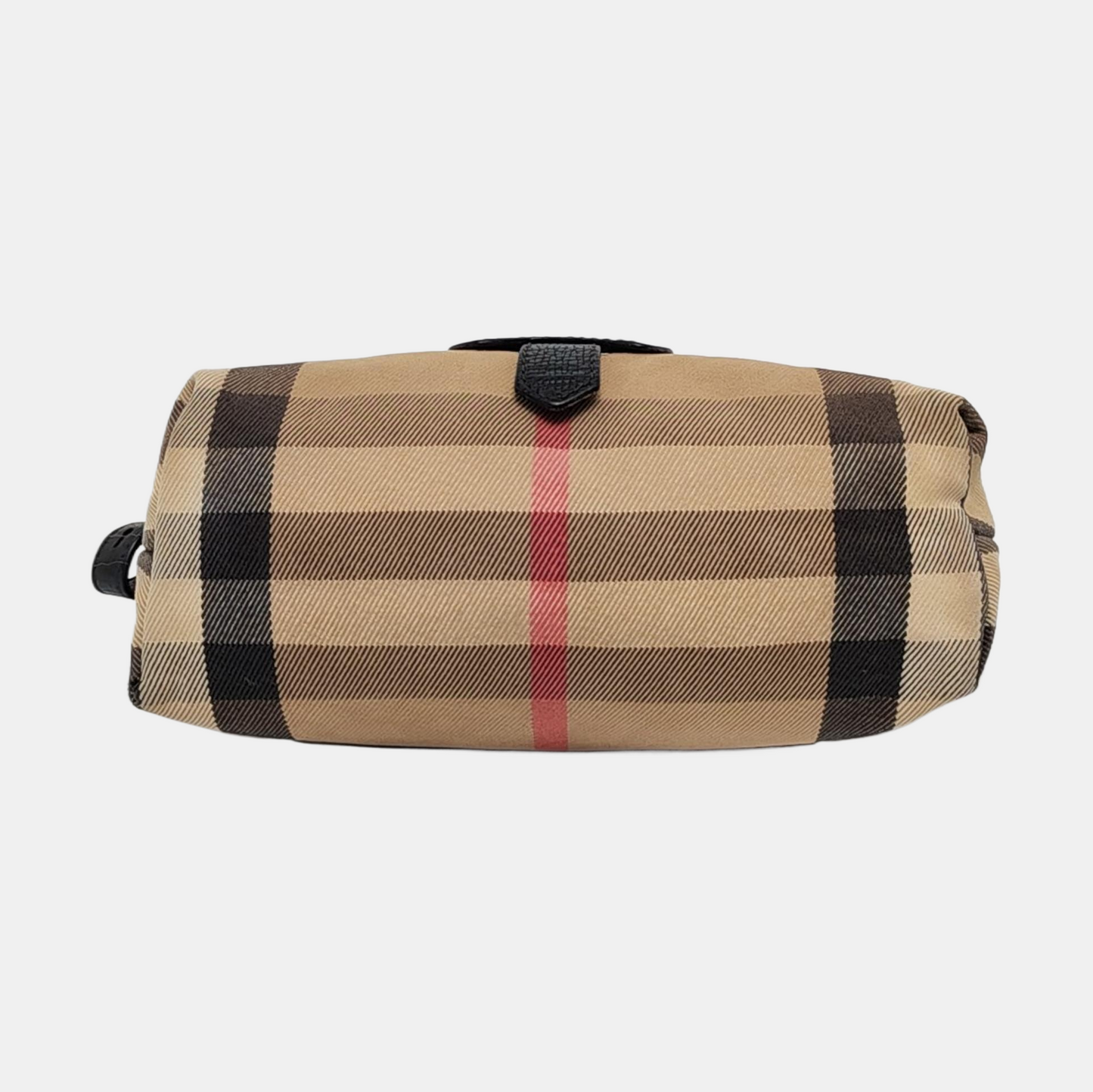 BURBERRY Beige Fabric Crossbody Bag Golden hardware Removable shoulder strap-(SKU)-955688405