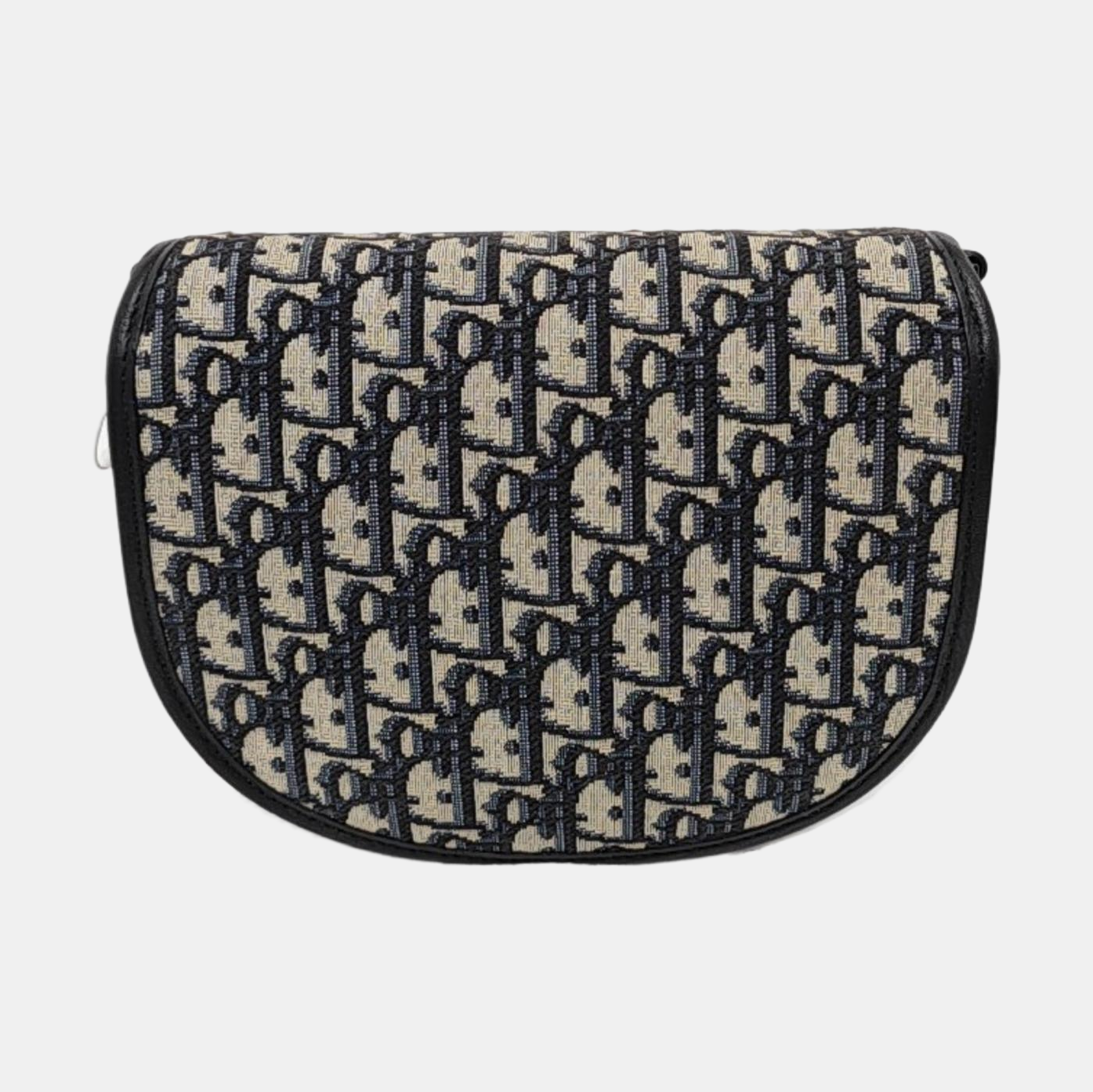 DIOR Gallop Black Canvas Monogram Crossbody Bag Single Shoulder Bag Removable Shoulder Straps-(SKU)-955894227