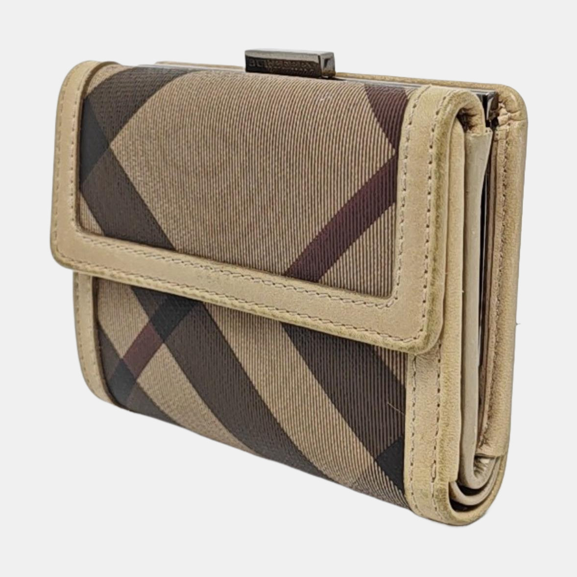 BURBERRY Multicolor Coated Canvas Wallet-(SKU)-955852193