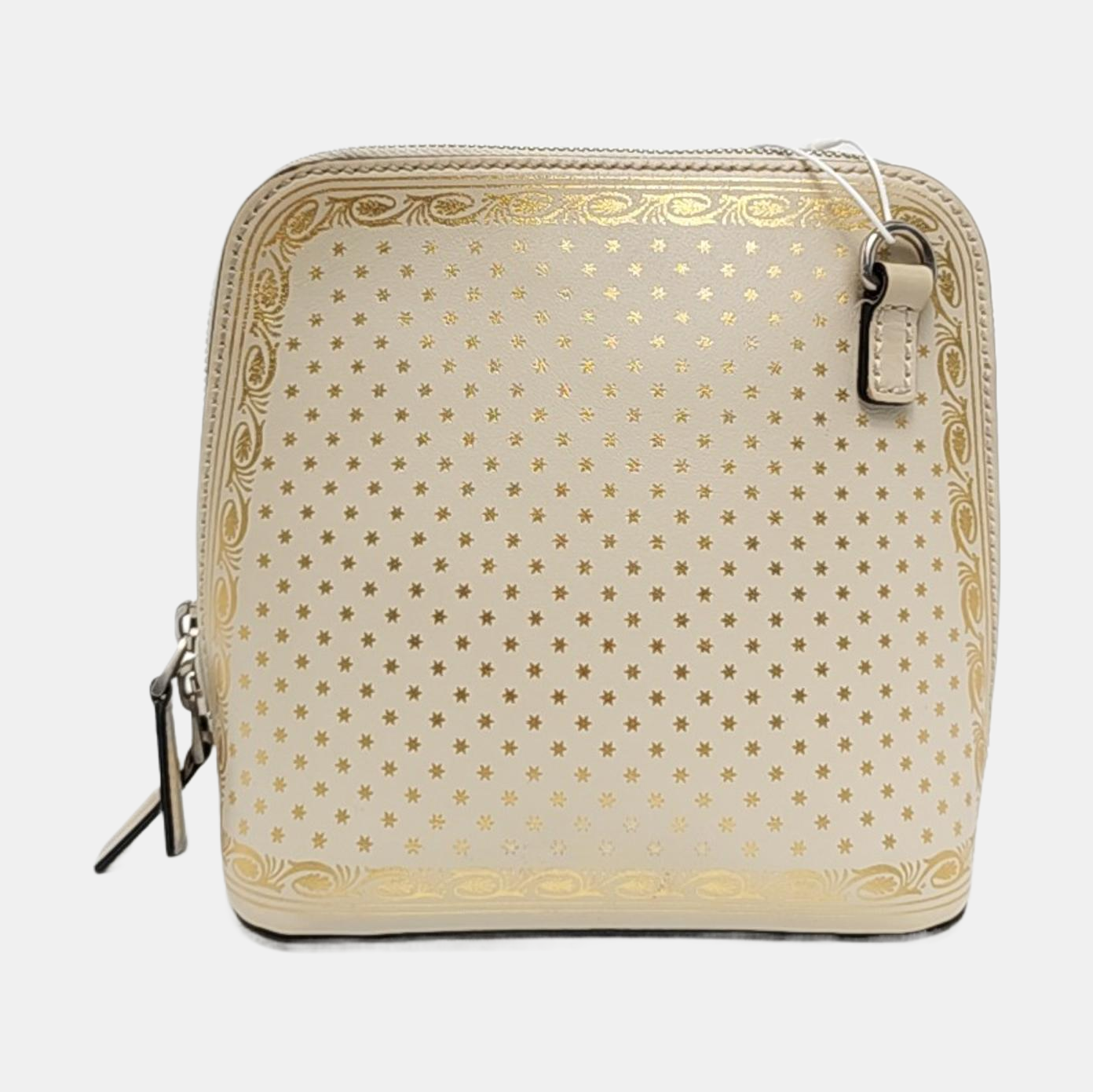 GUCCI Gucci x Sega mini White Cowhide Printed Single Shoulder Bag Crossbody Bag Silver Hardware Removable shoulder strap-(SKU)-956051089
