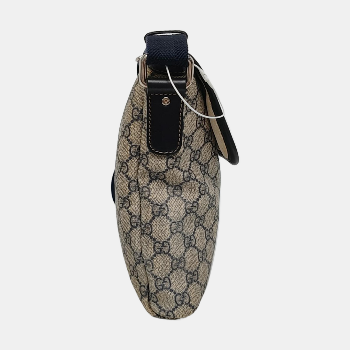 GUCCI Khaki Coated Canvas Old Flower Single Shoulder Bag Crossbody Bag Golden hardware-(SKU)-956510799