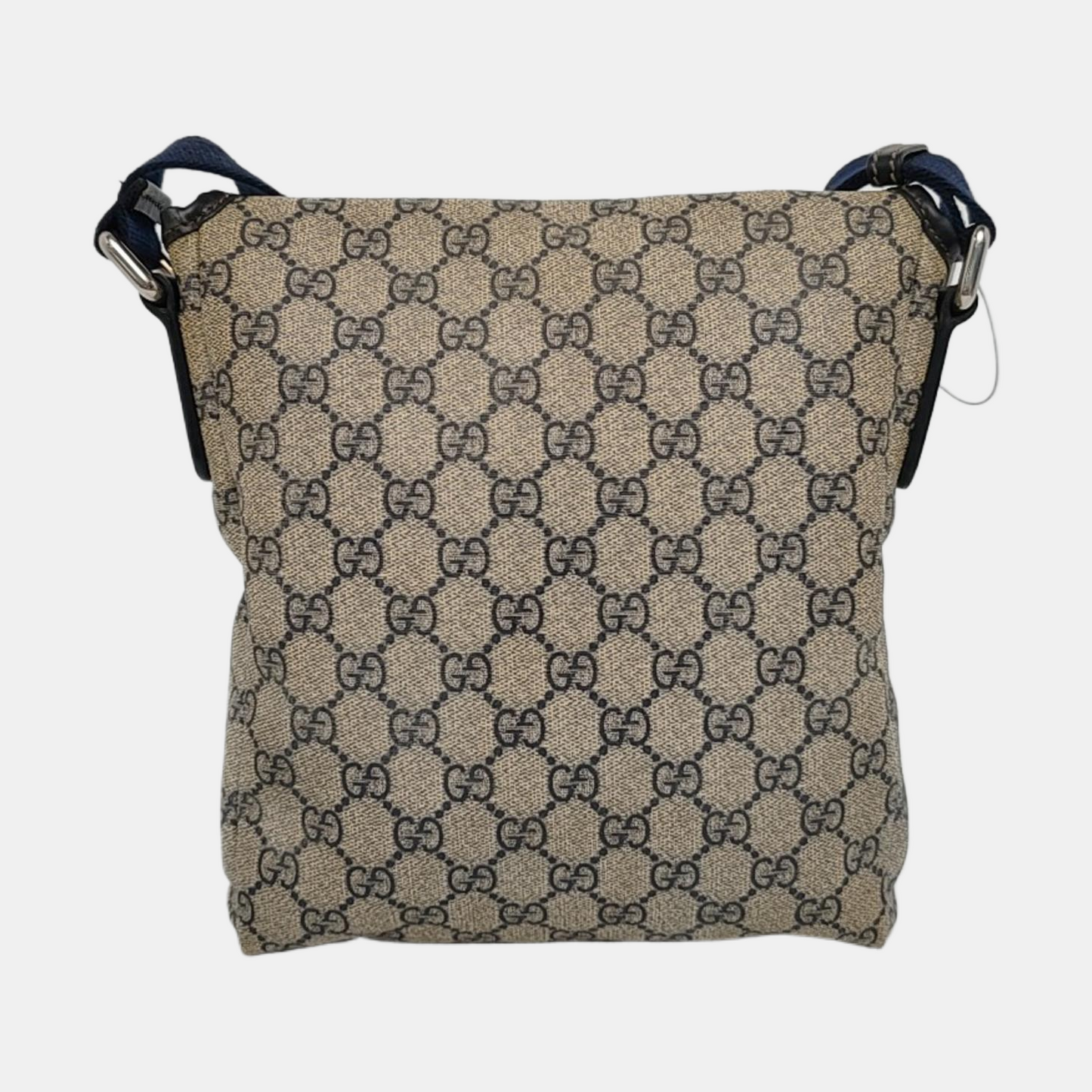 GUCCI Khaki Coated Canvas Old Flower Single Shoulder Bag Crossbody Bag Golden hardware-(SKU)-956510799
