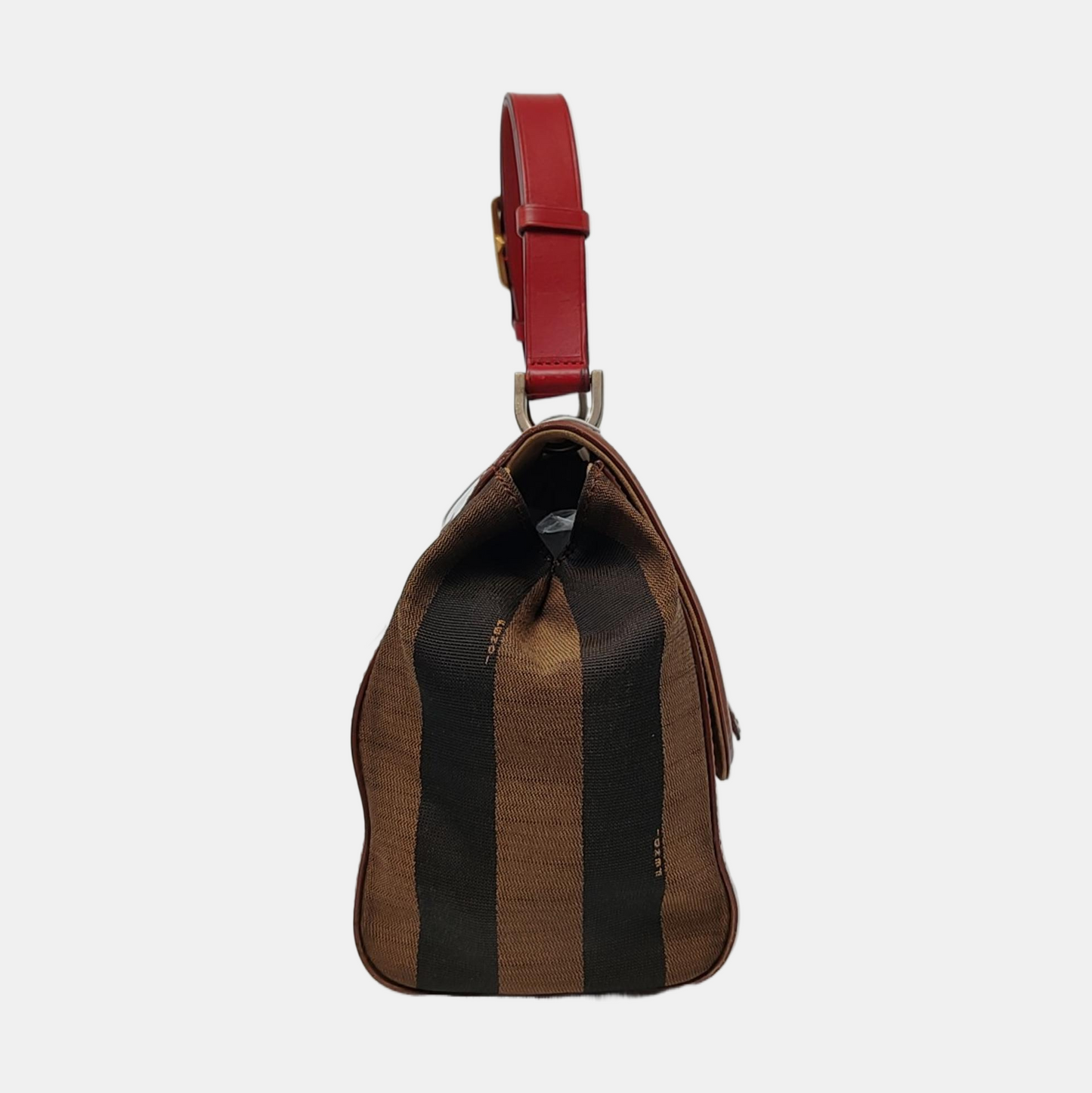 FENDI Silvana Brown cowhide crossbody bag, handbag, shoulder bag Golden hardware Removable shoulder strap-(SKU)-956716249