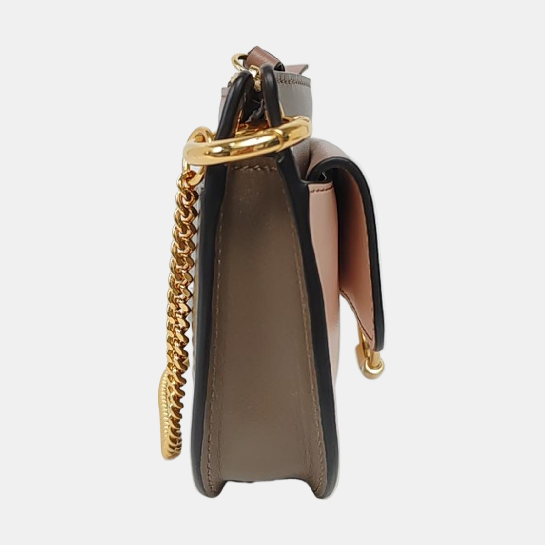 Chloé Tess Small size Red Leather Crossbody Bag Golden hardware Removable shoulder strap-(SKU)-956514791