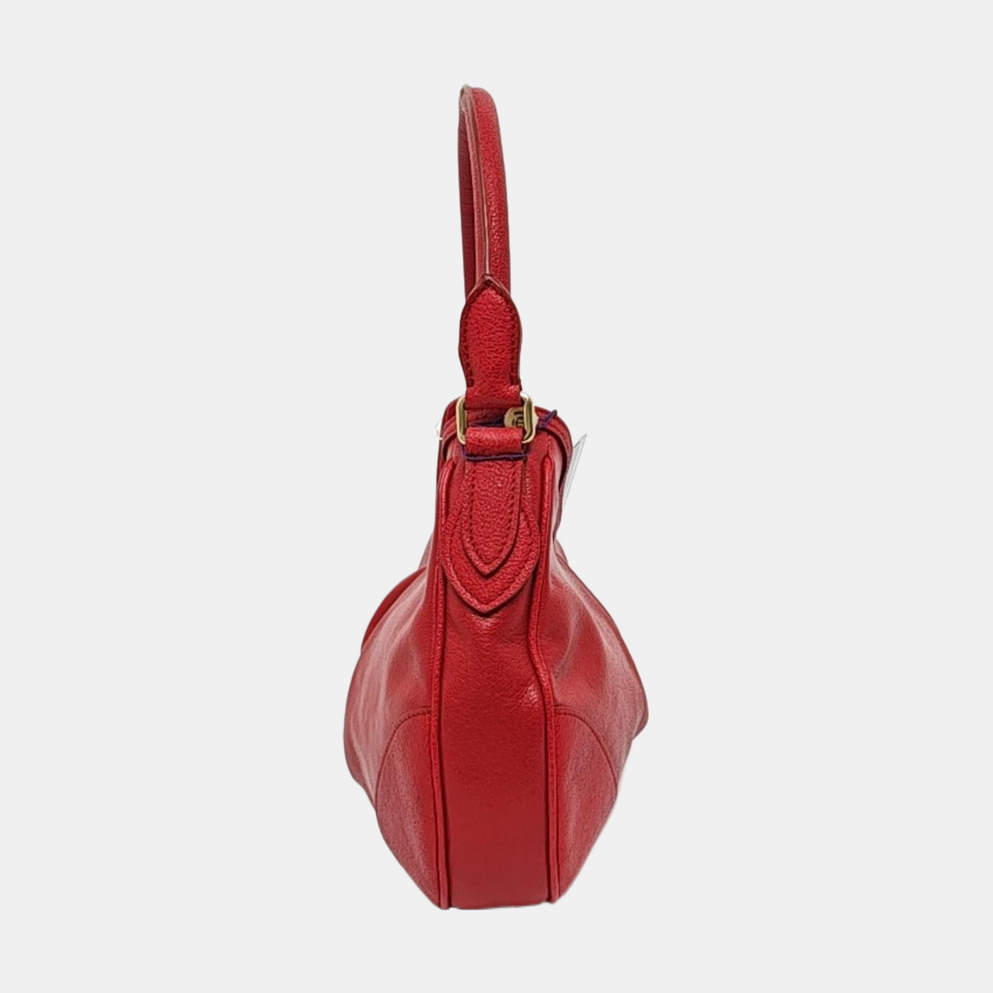 BURBERRY Bartow Medium size Red Cowhide Handbag Shoulder Bag Golden hardware-(SKU)-956884358