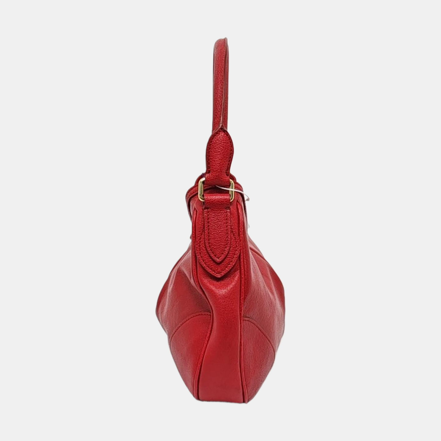 BURBERRY Bartow Medium size Red Cowhide Handbag Shoulder Bag Golden hardware-(SKU)-956884358