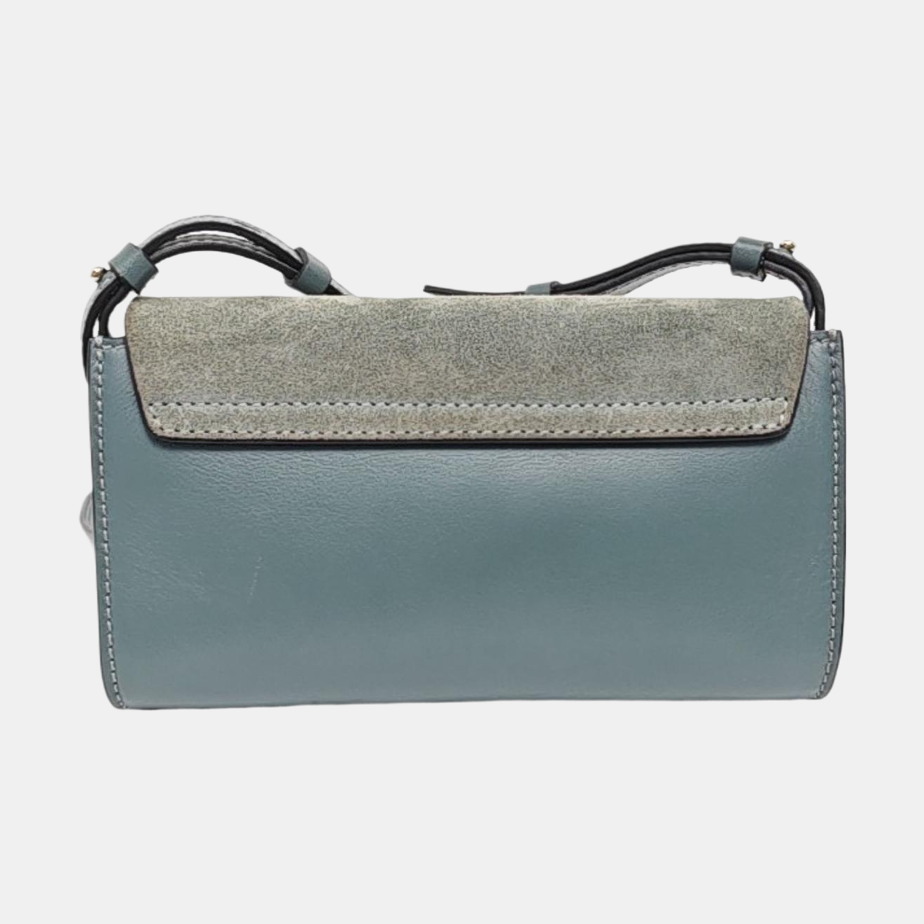 Chloé Faye Color block cowhide crossbody bag shoulder bag Golden Silver Hardware Removable shoulder strap-(SKU)-957041117