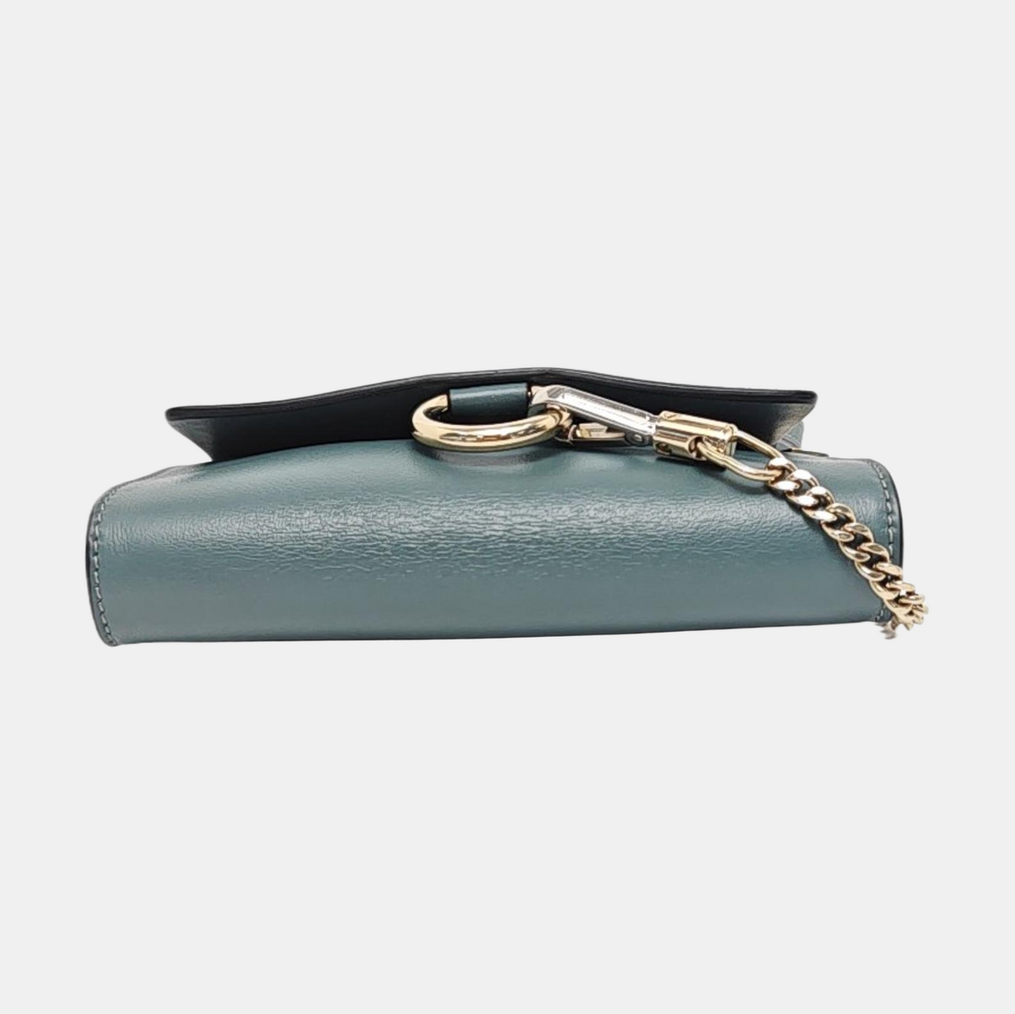 Chloé Faye Color block cowhide crossbody bag shoulder bag Golden Silver Hardware Removable shoulder strap-(SKU)-957041117