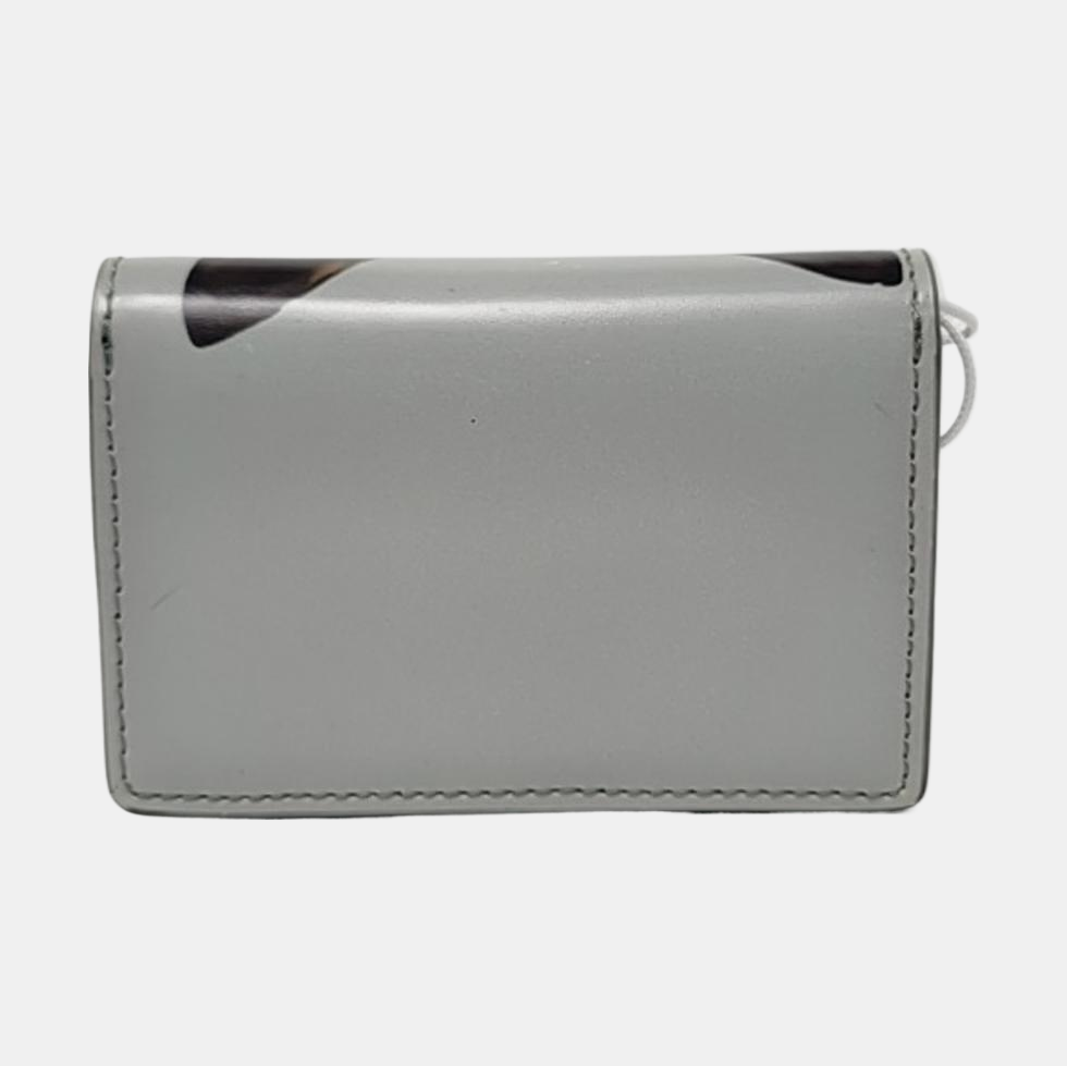 BURBERRY White Calf Leather Printed Crossbody Bag Silver Hardware Removable shoulder strap-(SKU)-956836335
